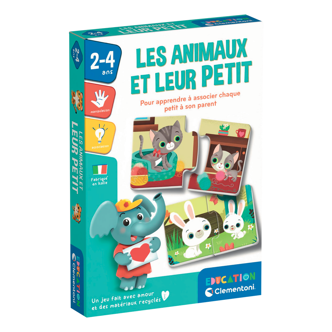 EDUCATION: LES ANIMAUX ET LEURS PETITS CLEMENTONI