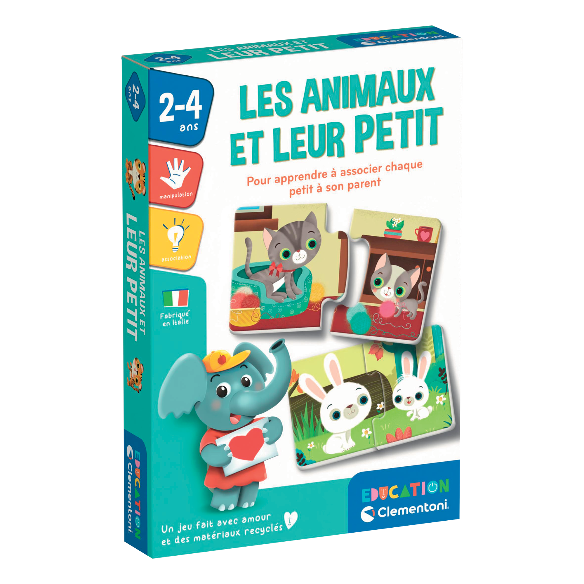 EDUCATION: LES ANIMAUX ET LEURS PETITS CLEMENTONI