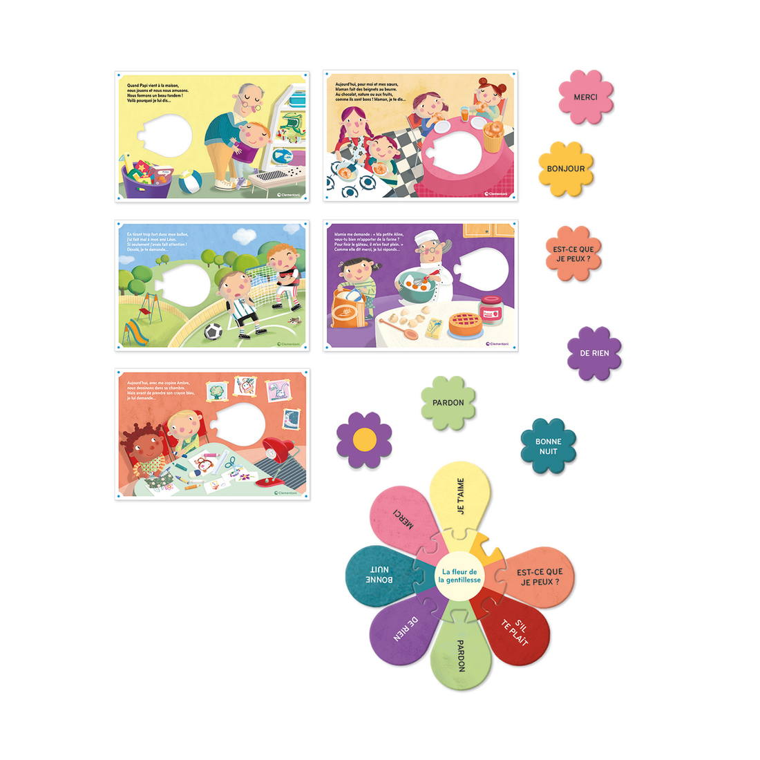 EDUCATION: LES MOTS MAGIQUES CLEMENTONI