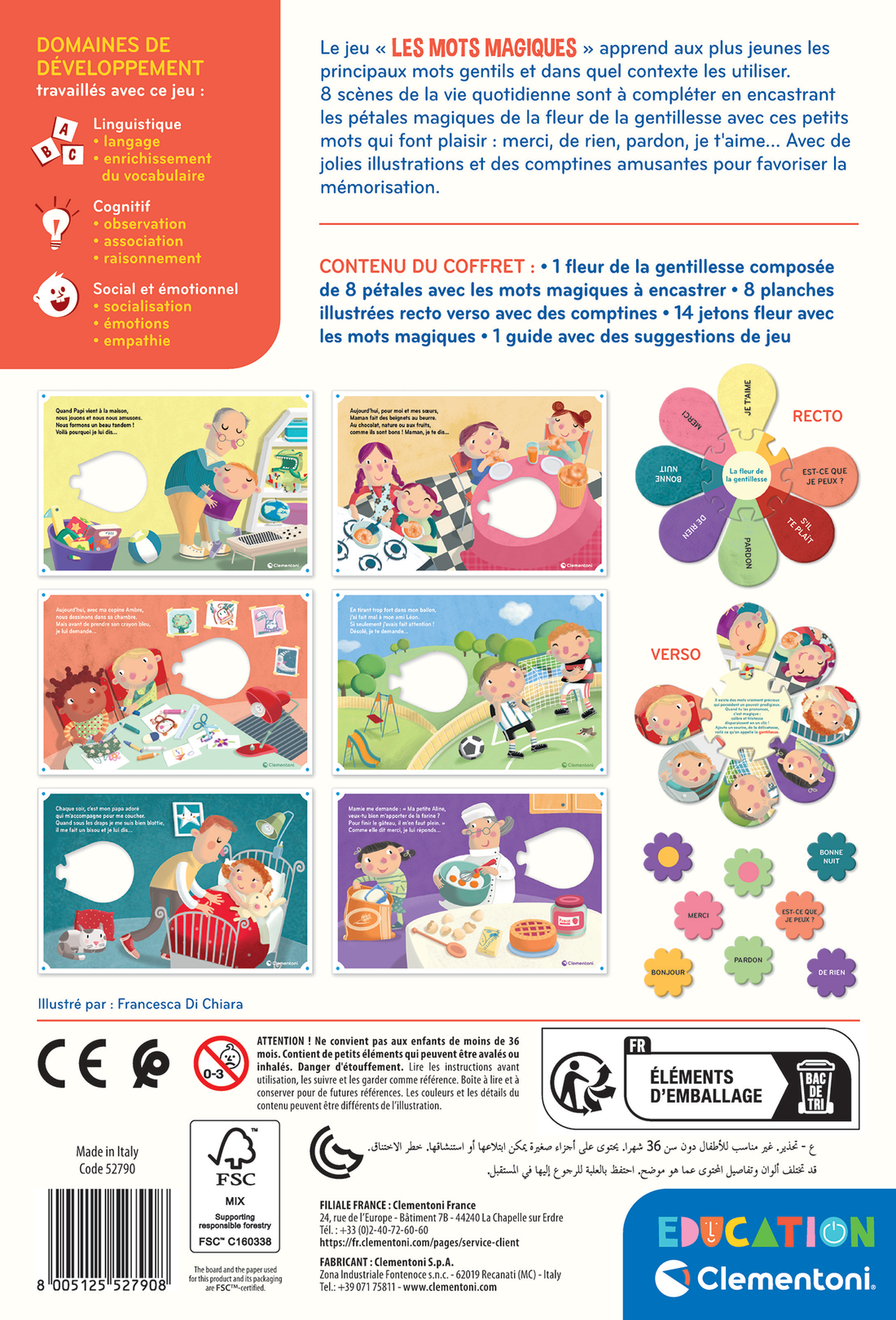 EDUCATION: LES MOTS MAGIQUES CLEMENTONI