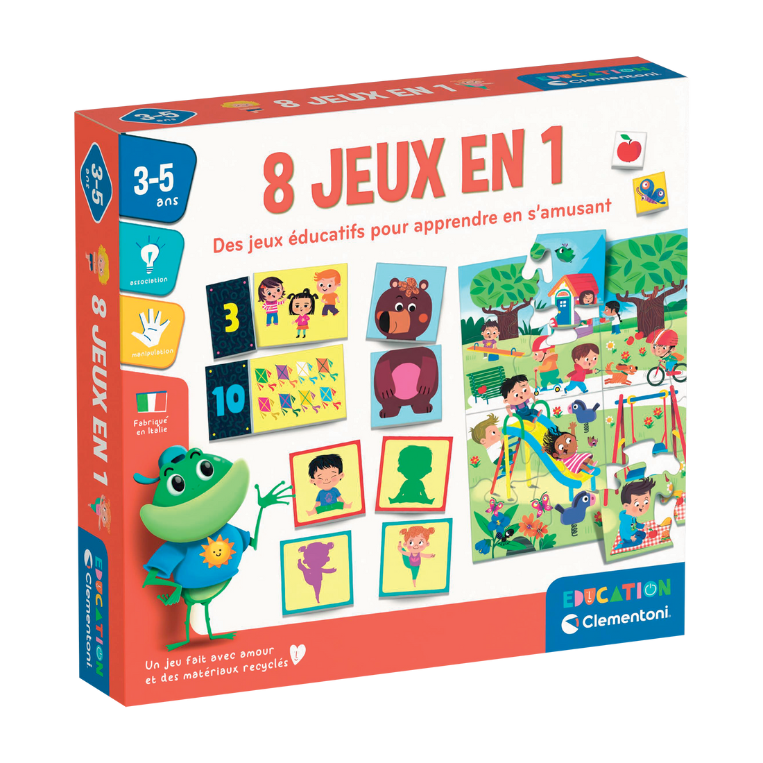 EDUCATION: 8 JEUX EN 1 CLEMENTONI
