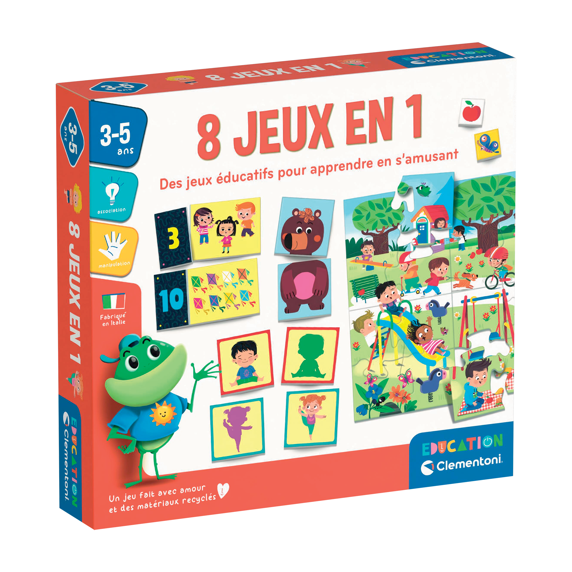 EDUCATION: 8 JEUX EN 1 CLEMENTONI