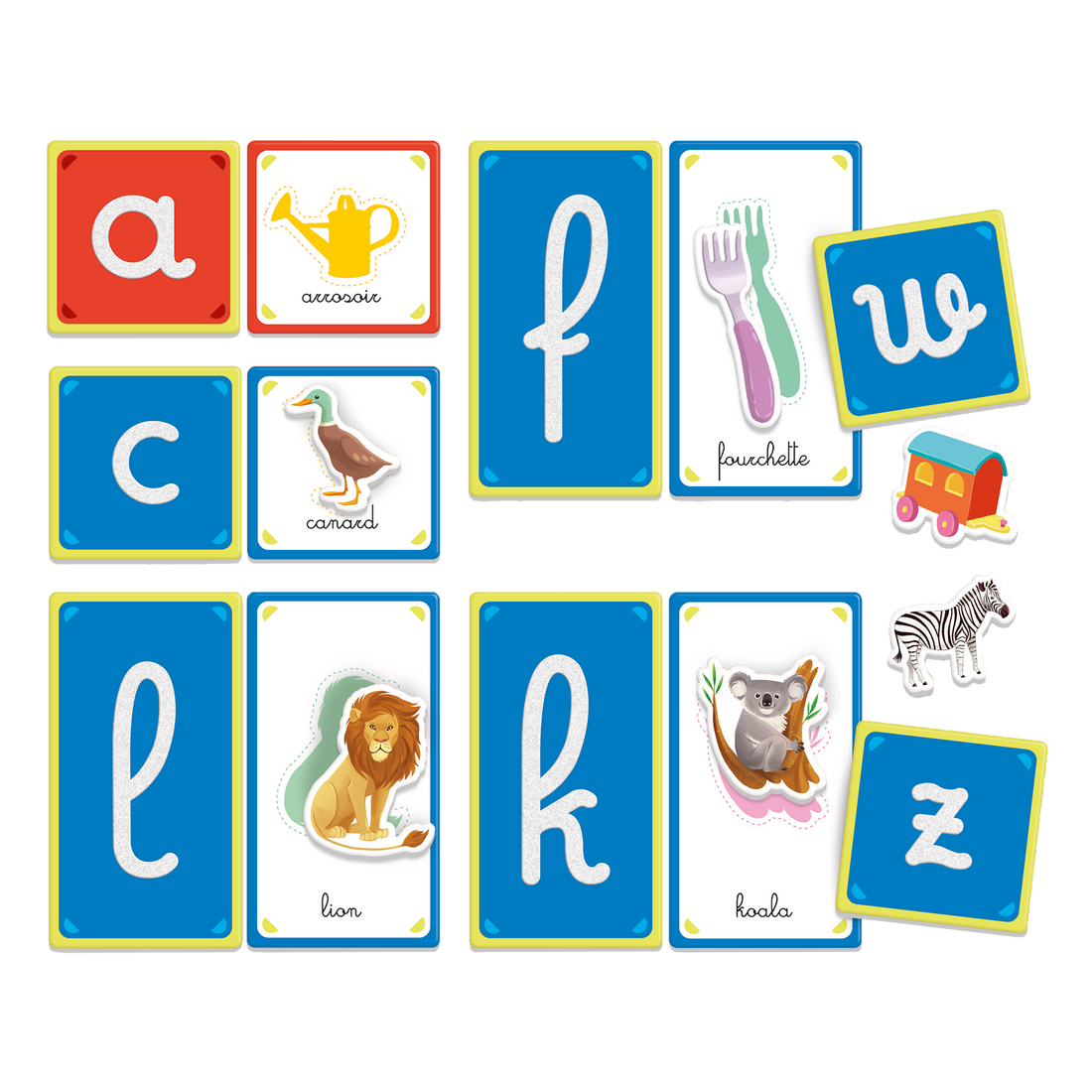 EDUCATION: MONTESSORI - LES LETTRES TACTILES CLEMENTONI