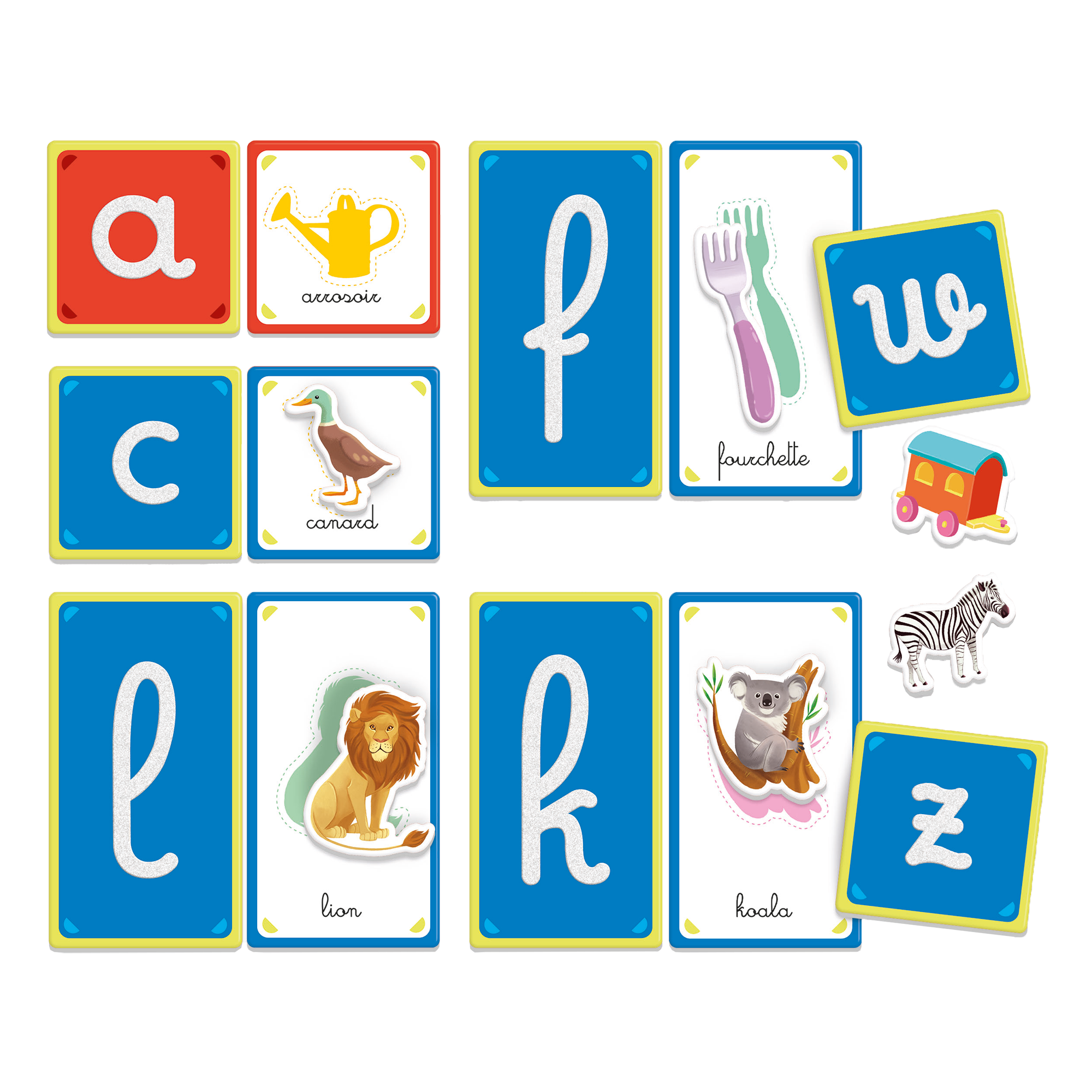 EDUCATION: MONTESSORI - LES LETTRES TACTILES CLEMENTONI