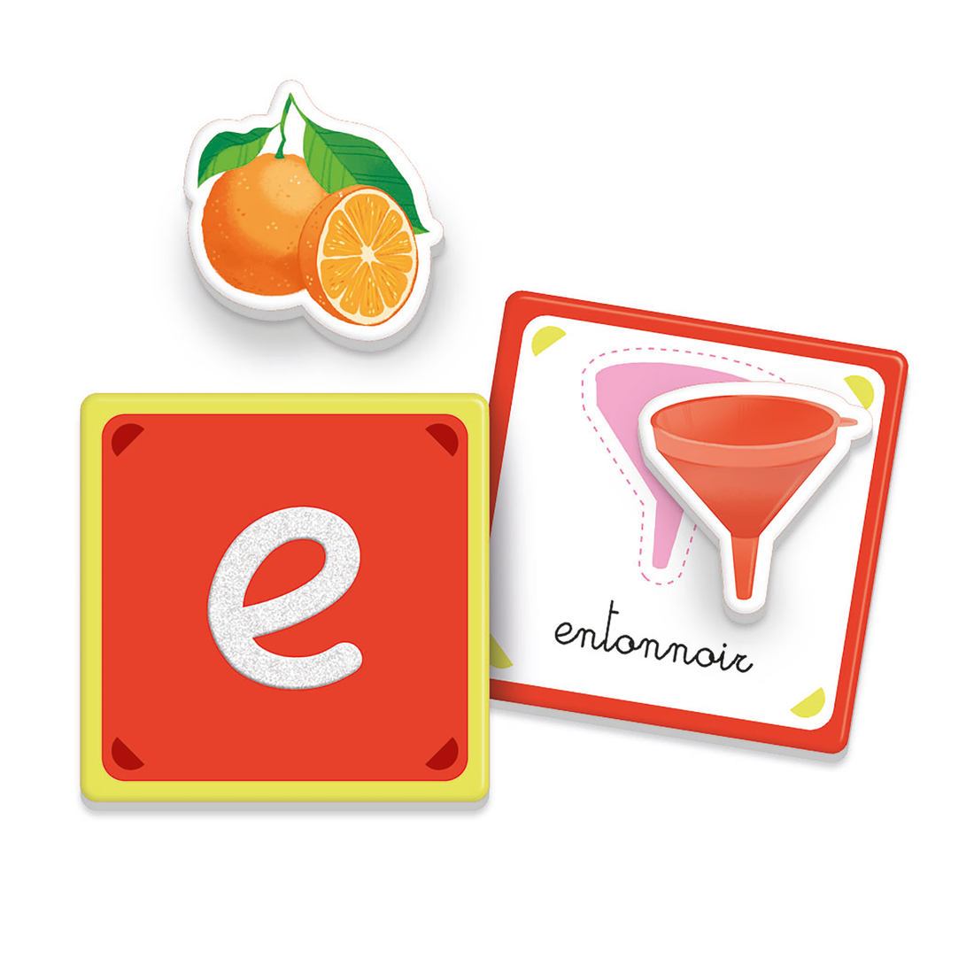 EDUCATION: MONTESSORI - LES LETTRES TACTILES CLEMENTONI