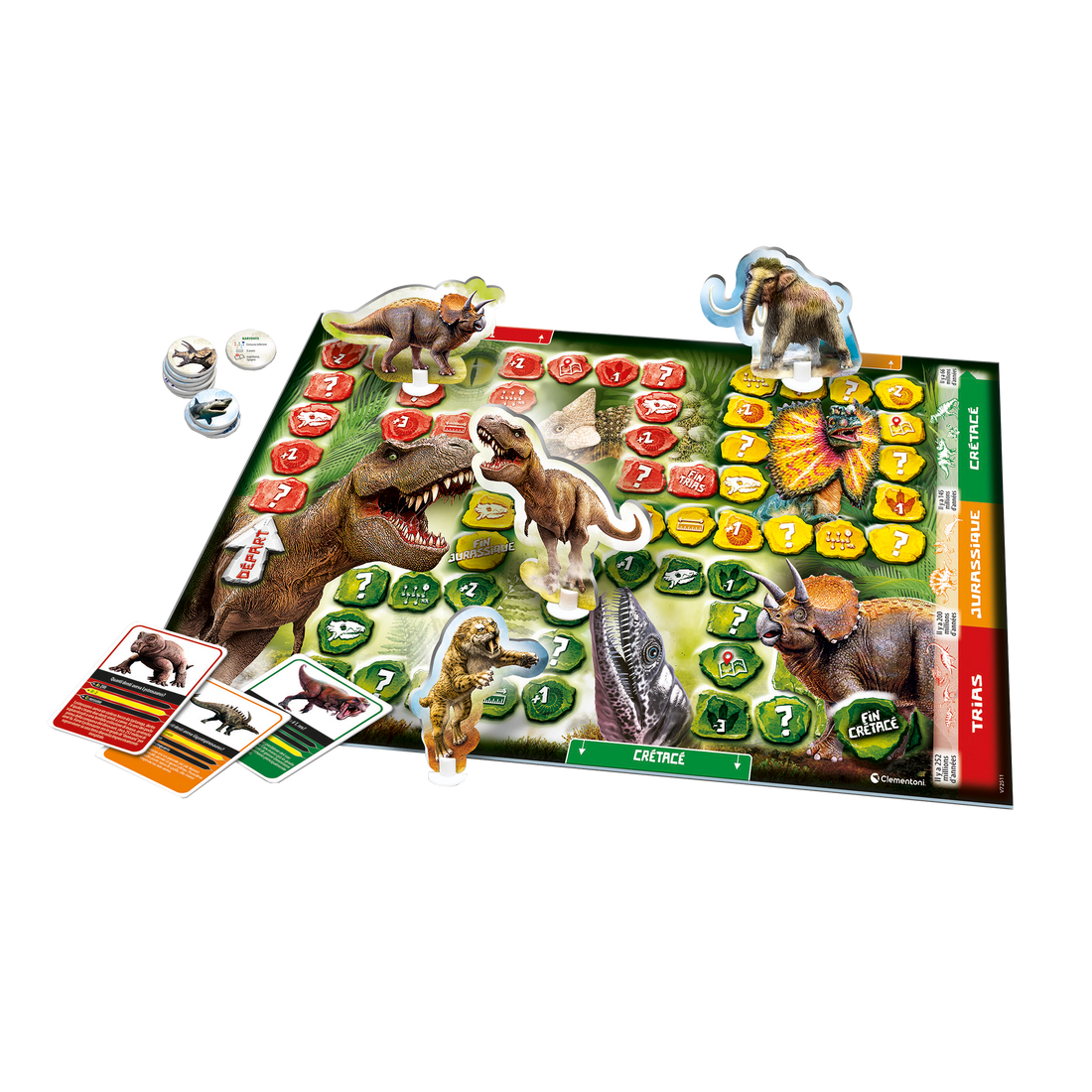 EDUCATION: DINOSAURES ET PRÉHISTOIRE CLEMENTONI