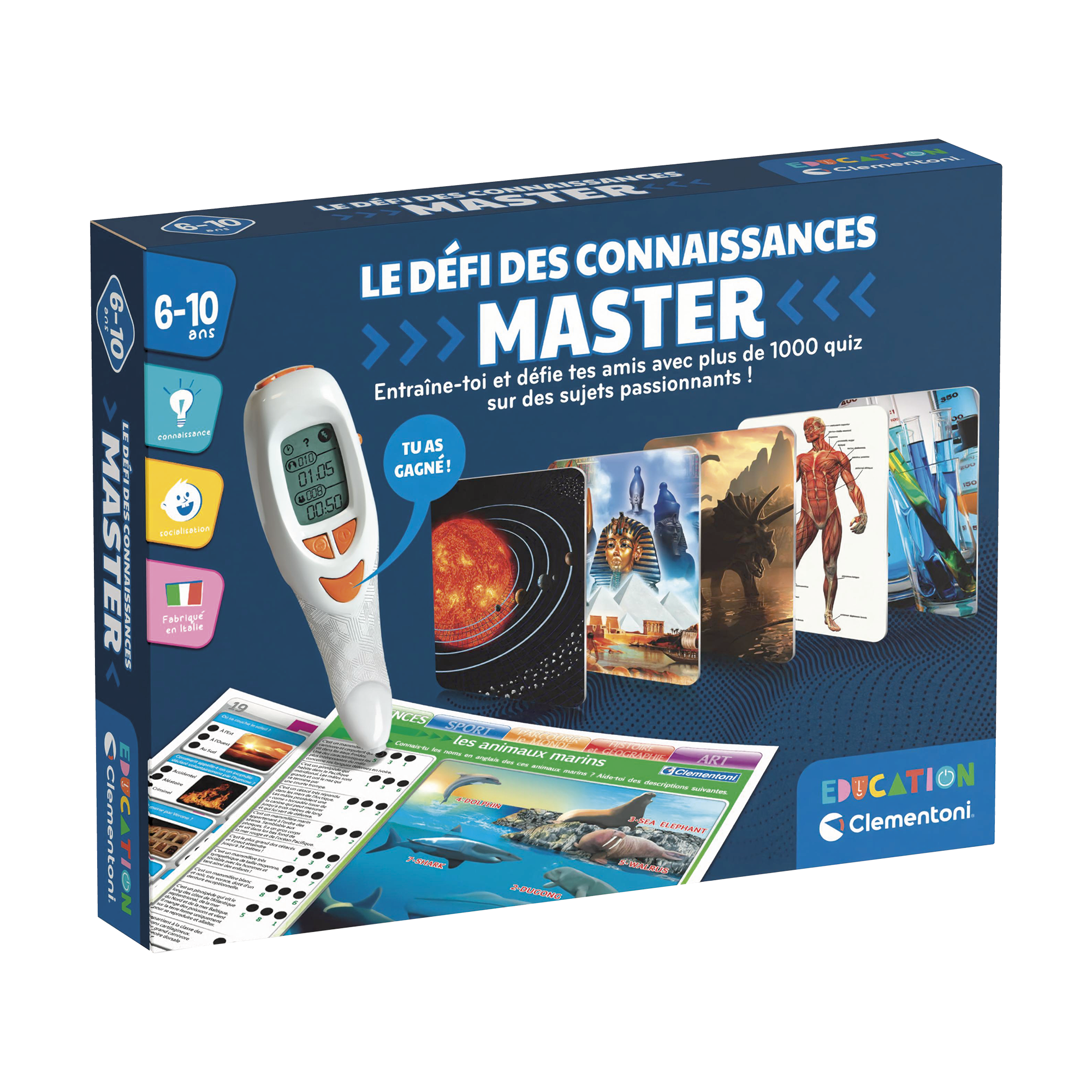EDUCATION - LE DÉFIS DES CONNAISSANCES MASTER CLEMENTONI