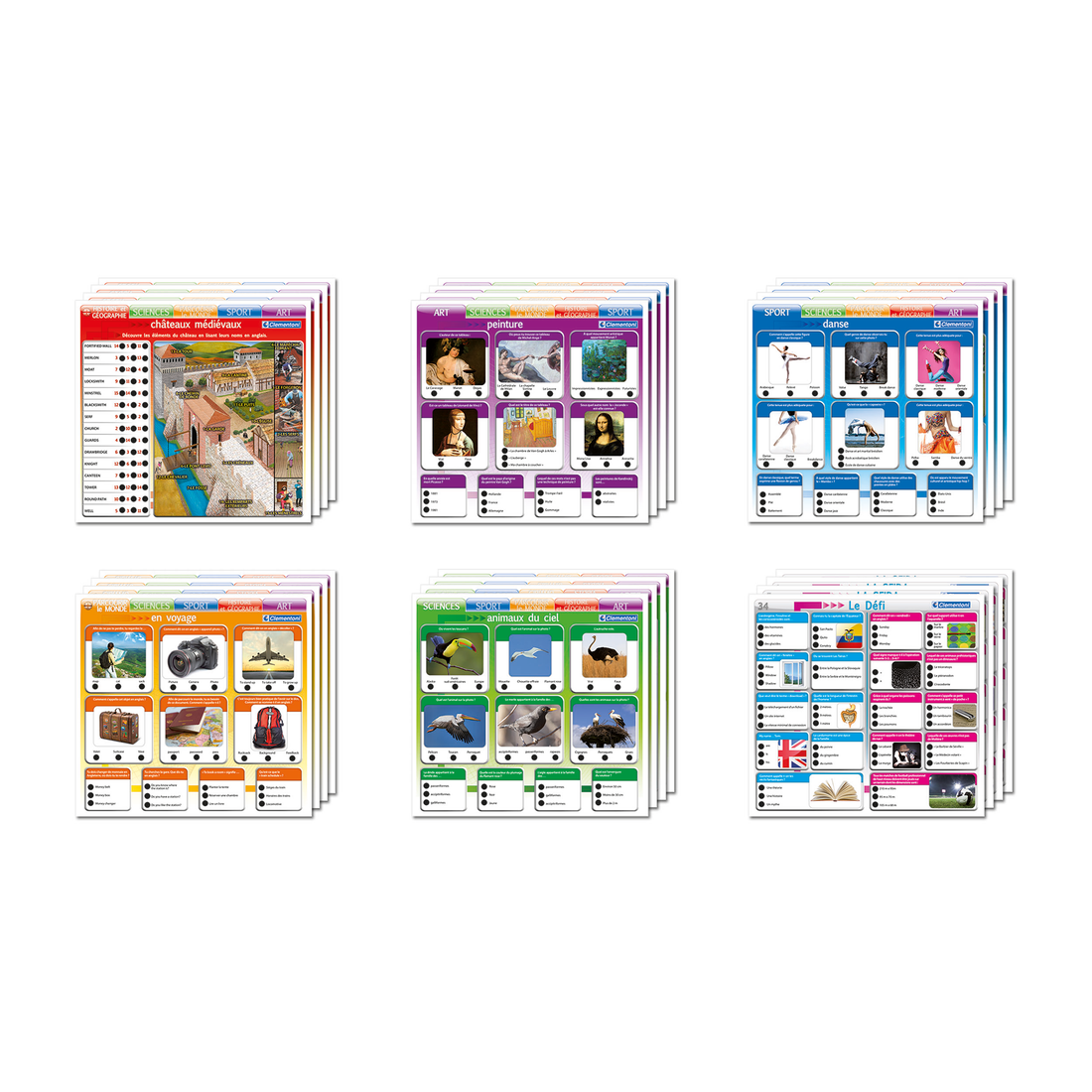 EDUCATION - LE DÉFIS DES CONNAISSANCES MASTER CLEMENTONI