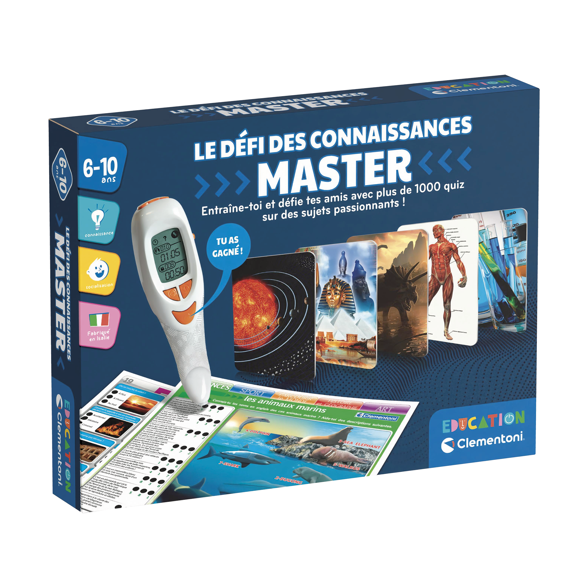 EDUCATION - LE DÉFIS DES CONNAISSANCES MASTER CLEMENTONI