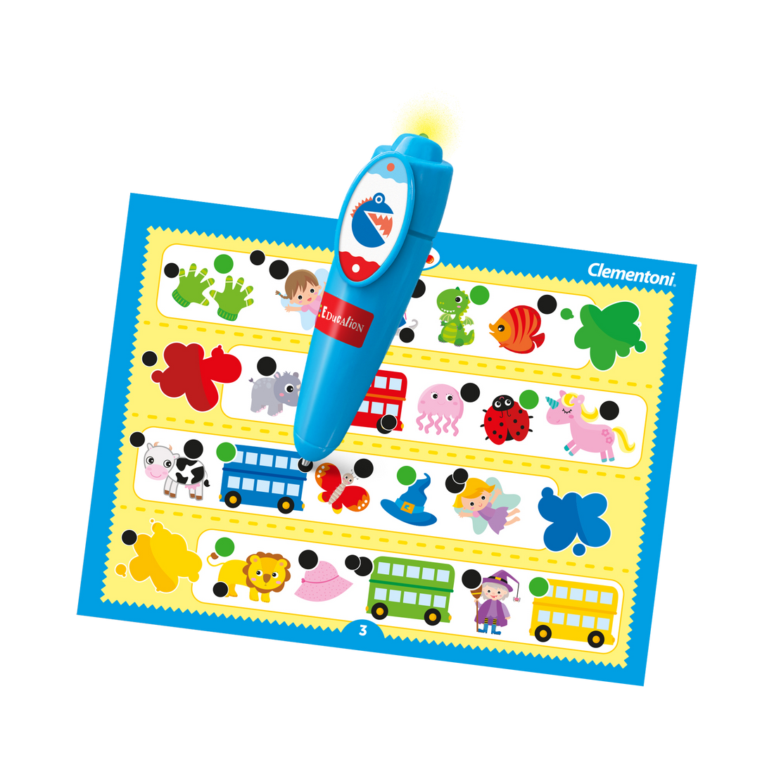 EDUCATION: MON STYLO INTERACTIF - PREMIÈRES CONNAISSANCES CLEMENTONI