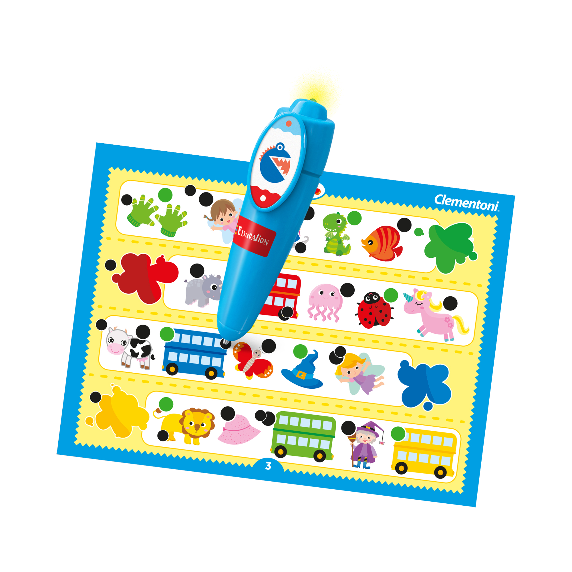 EDUCATION: MON STYLO INTERACTIF - PREMIÈRES CONNAISSANCES CLEMENTONI