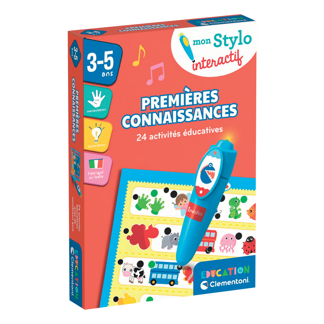 EDUCATION: MON STYLO INTERACTIF - PREMIÈRES CONNAISSANCES CLEMENTONI
