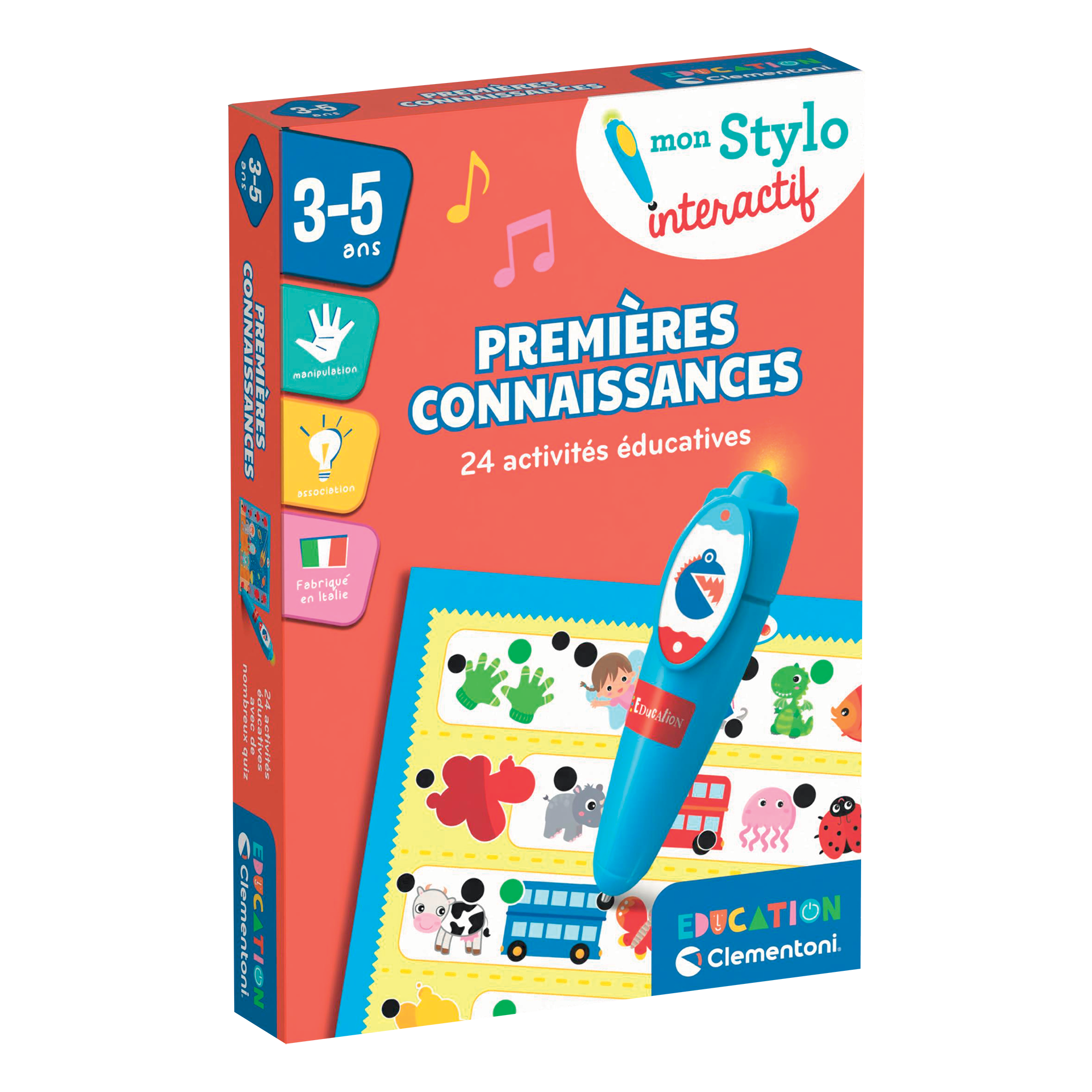 EDUCATION: MON STYLO INTERACTIF - PREMIÈRES CONNAISSANCES CLEMENTONI