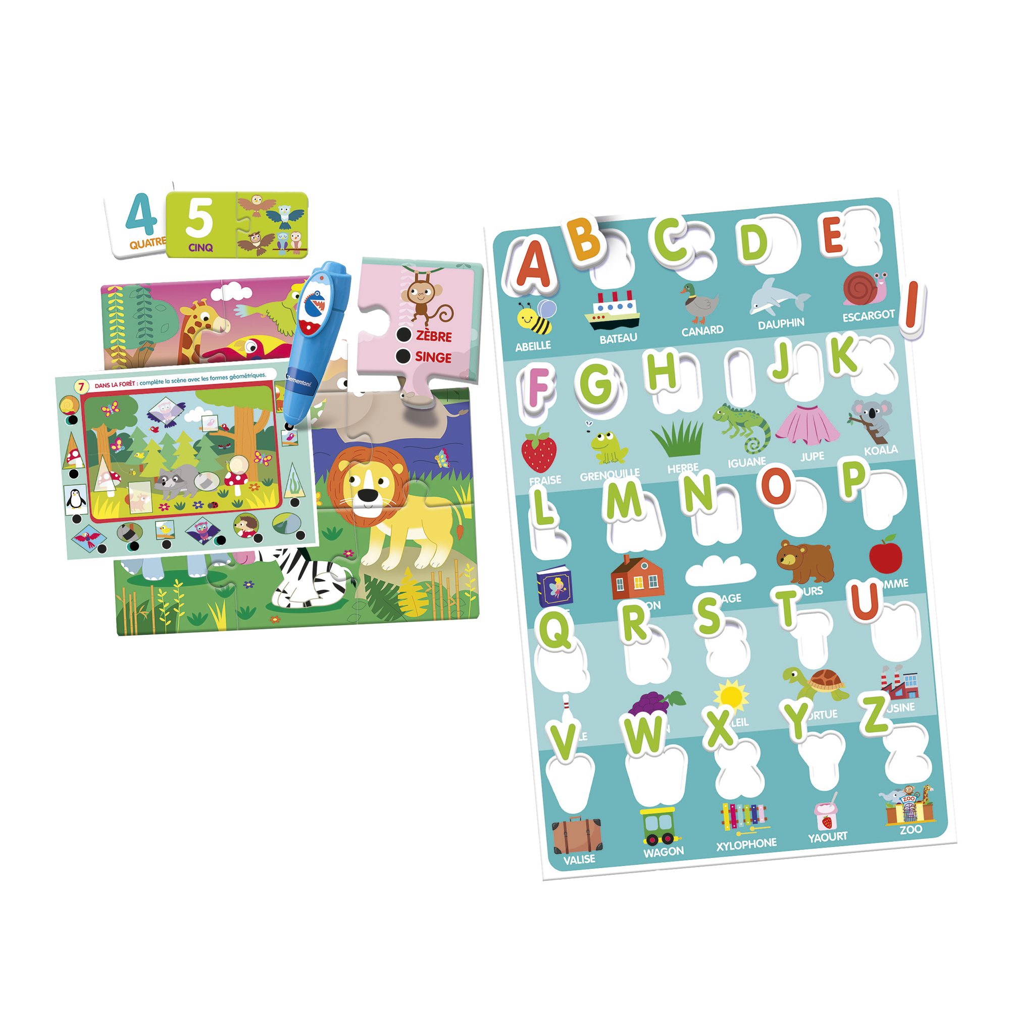 EDUCATION: MON STYLO INTERACTIF - 60 ACTIVITÉS CLEMENTONI
