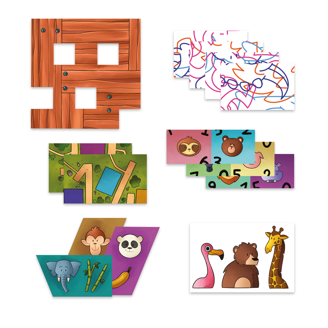 ESCAPE GAME POCKET JUNIOR - ZOO & PIRATES CLEMENTONI