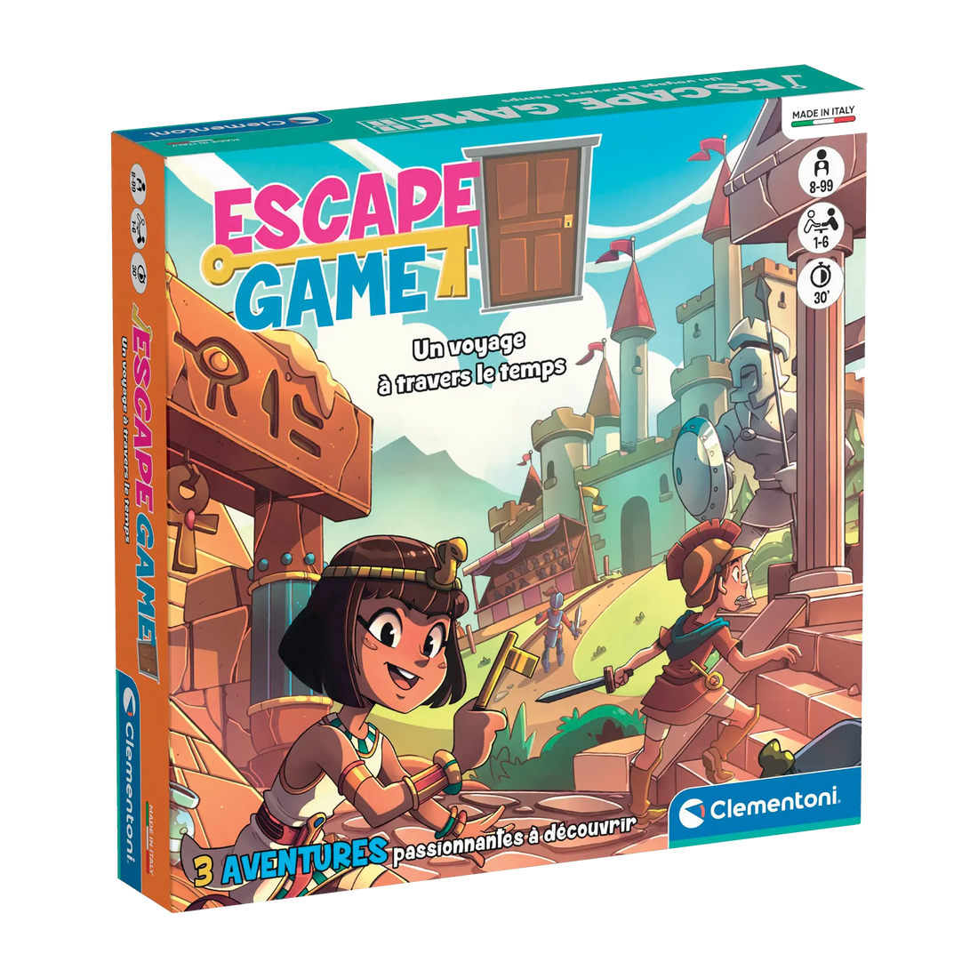 ESCAPE GAME - UN VOYAGE À TRAVERS LE TEMPS CLEMENTONI