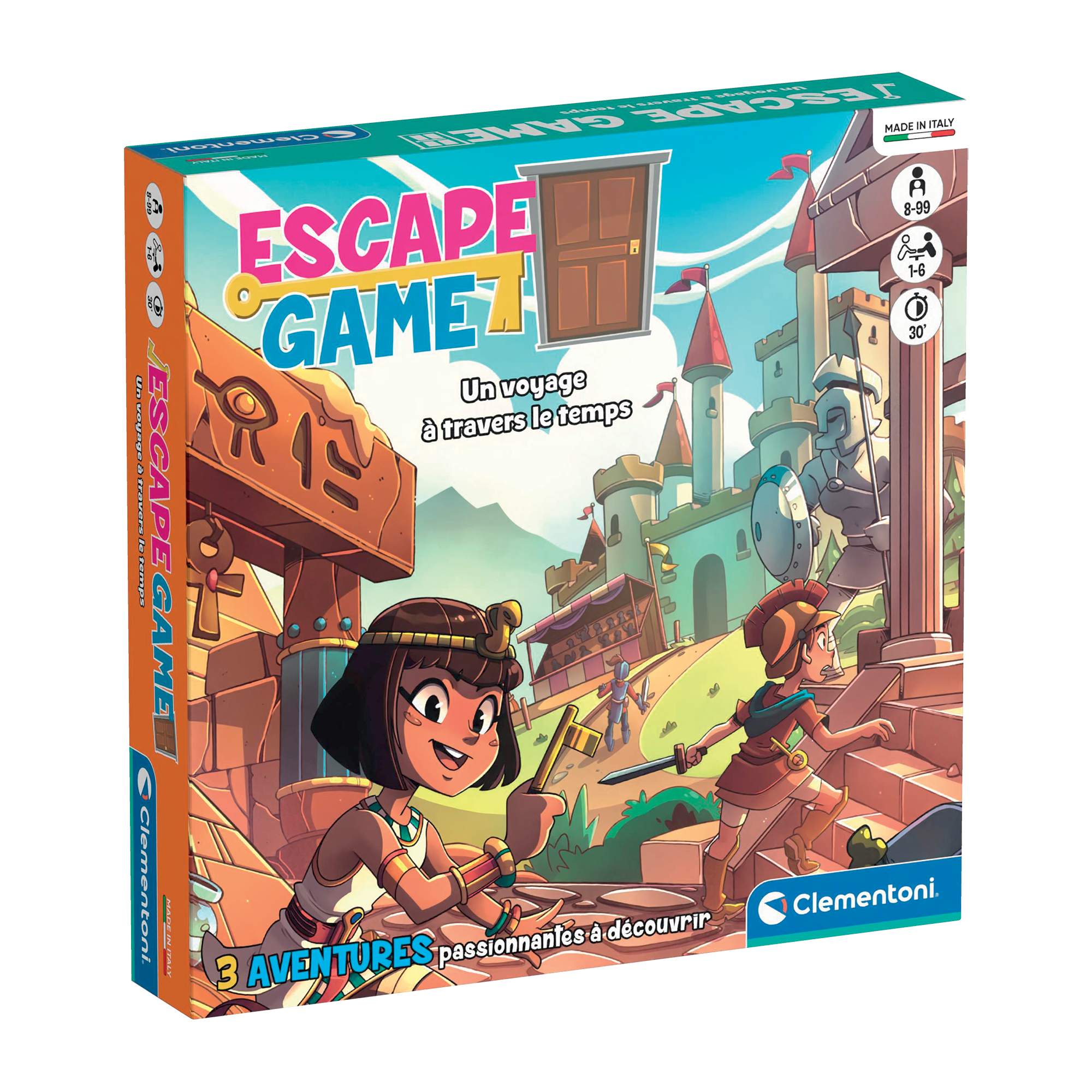 ESCAPE GAME - UN VOYAGE À TRAVERS LE TEMPS CLEMENTONI