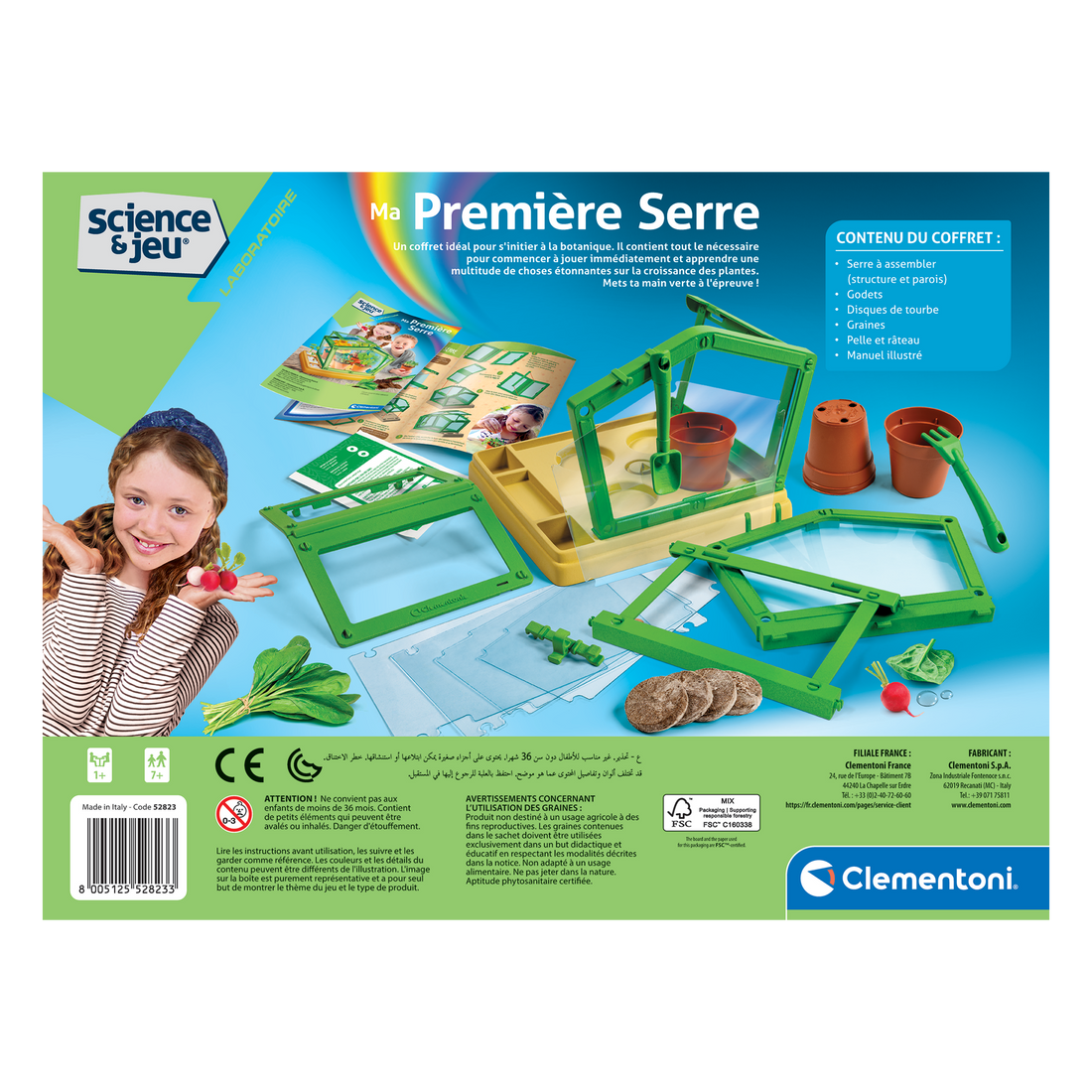 SCIENCE & JEU: MA PREMIÈRE SERRE CLEMENTONI