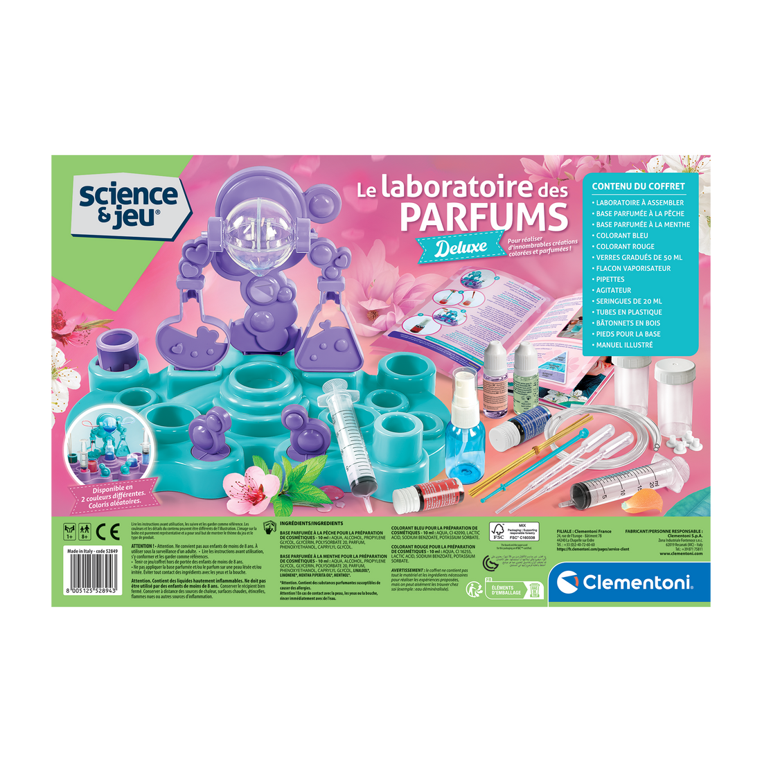 SCIENCE & JEU: LE LABORATOIRE DES PARFUMS CLEMENTONI