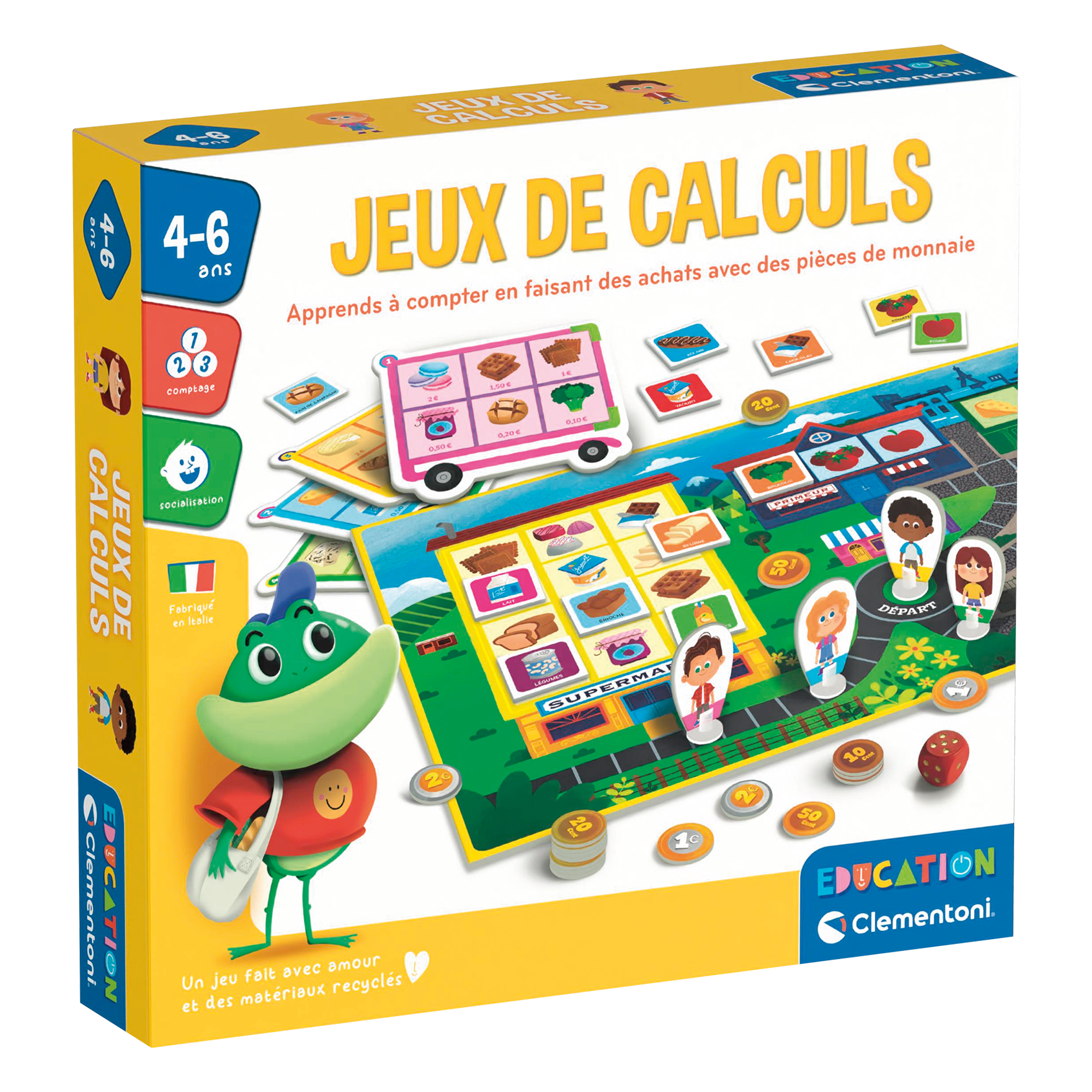 EDUCATION: JEUX DE CALCULS CLEMENTONI