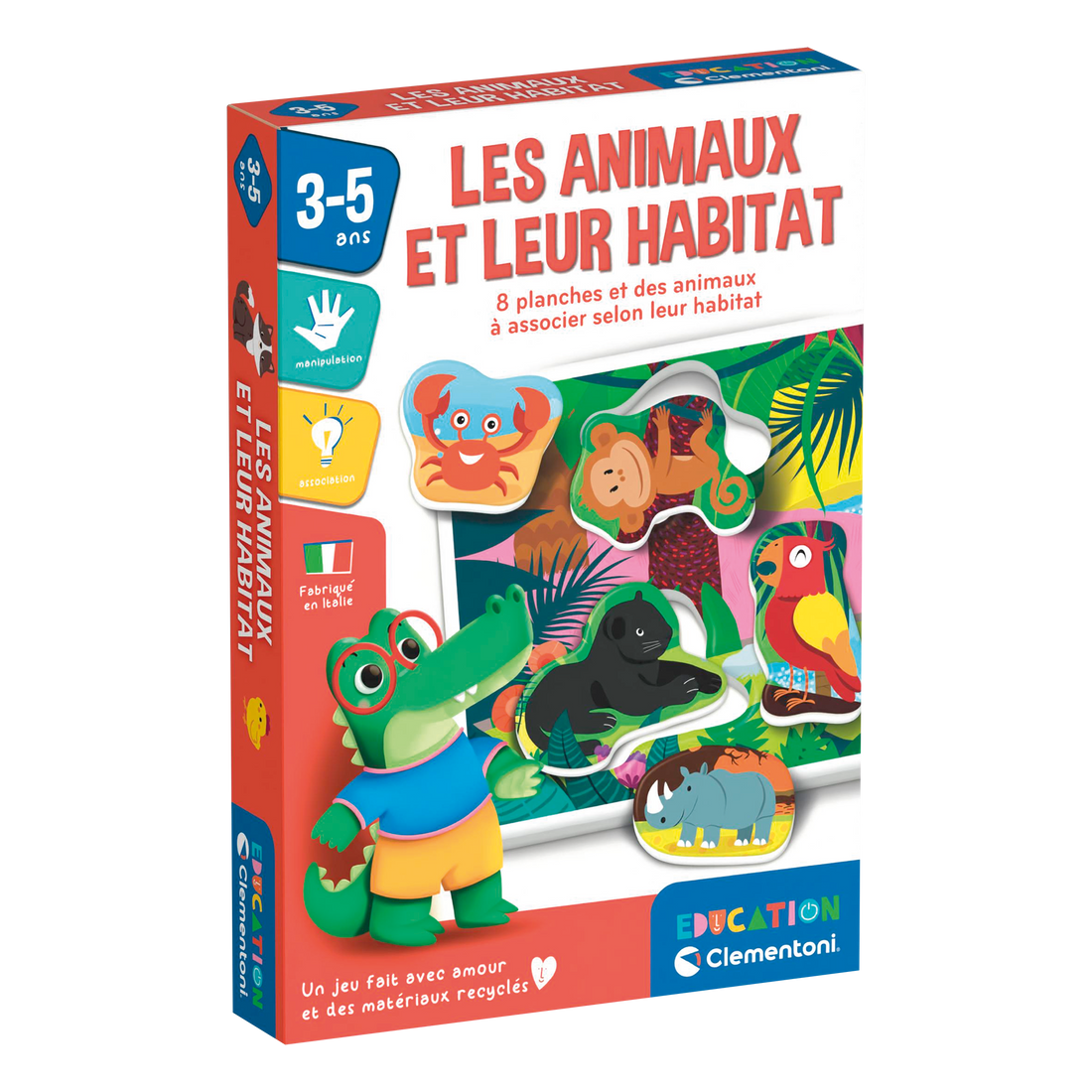 EDUCATION: LES ANIMAUX ET LEUR HABITAT CLEMENTONI