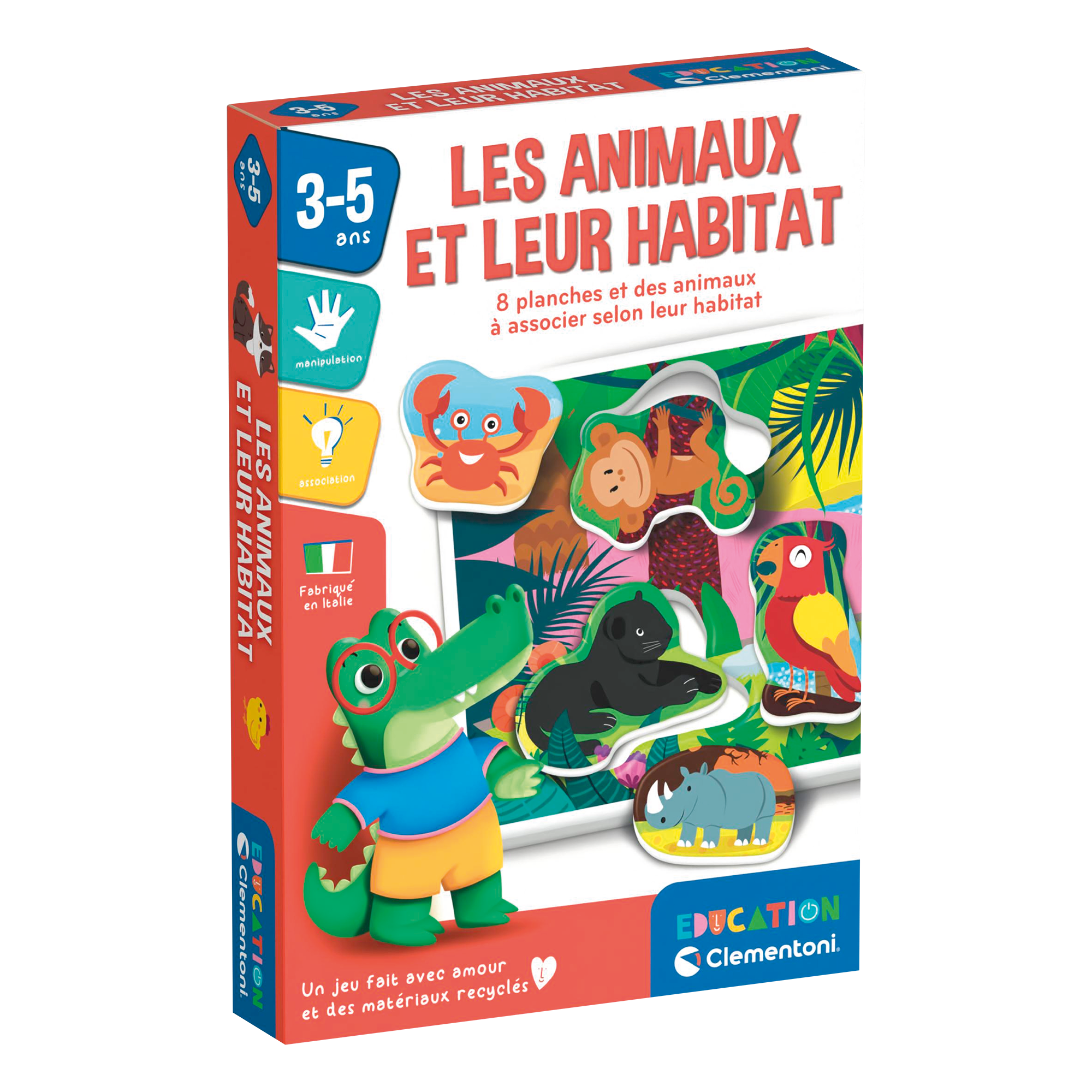 EDUCATION: LES ANIMAUX ET LEUR HABITAT CLEMENTONI