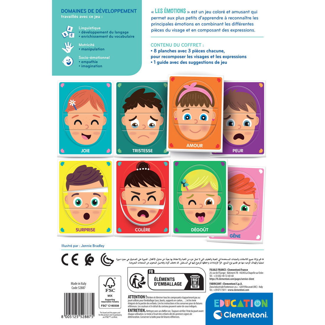 EDUCATION: LES ÉMOTIONS - CLEMENTONI