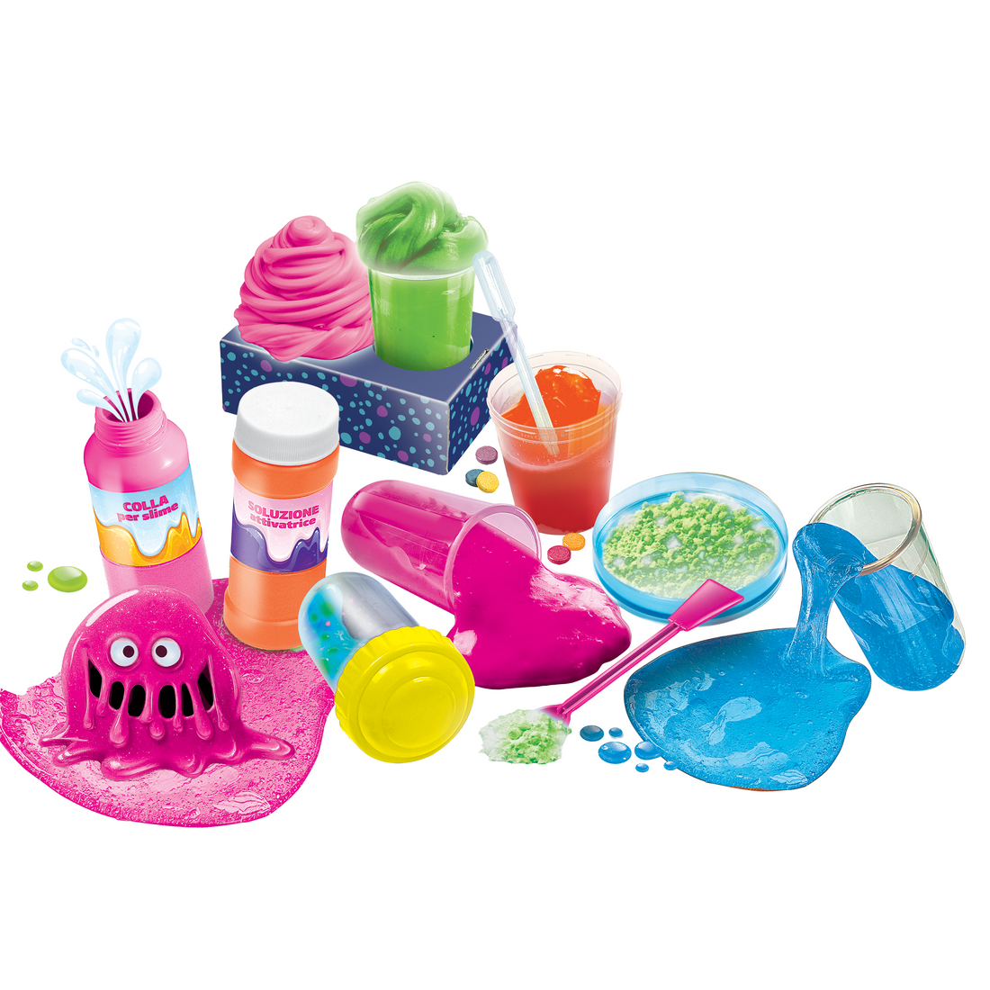 SCIENCE & JEU: LE SLIME PHOSPHORESCENT - CLEMENTONI