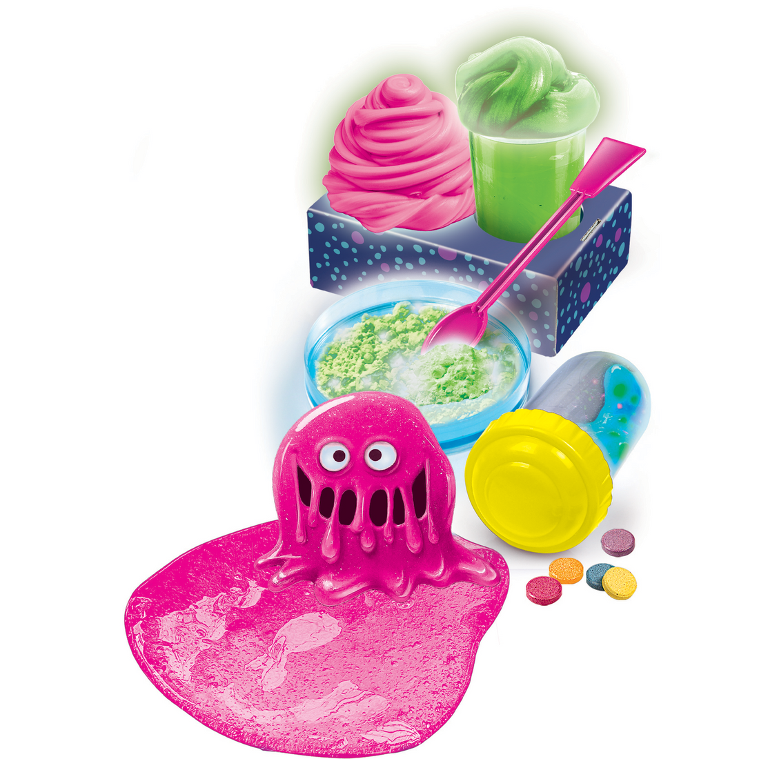 SCIENCE & JEU: LE SLIME PHOSPHORESCENT - CLEMENTONI