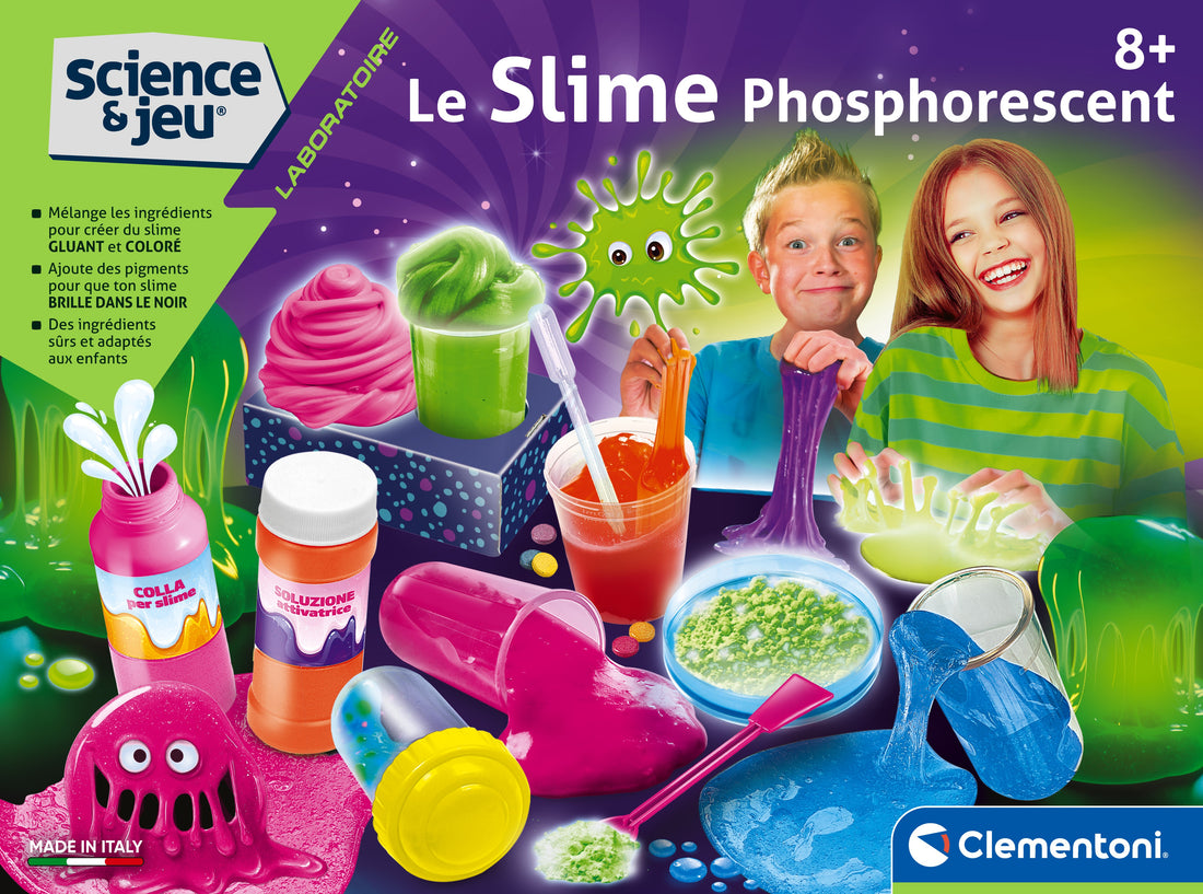 SCIENCE & JEU: LE SLIME PHOSPHORESCENT