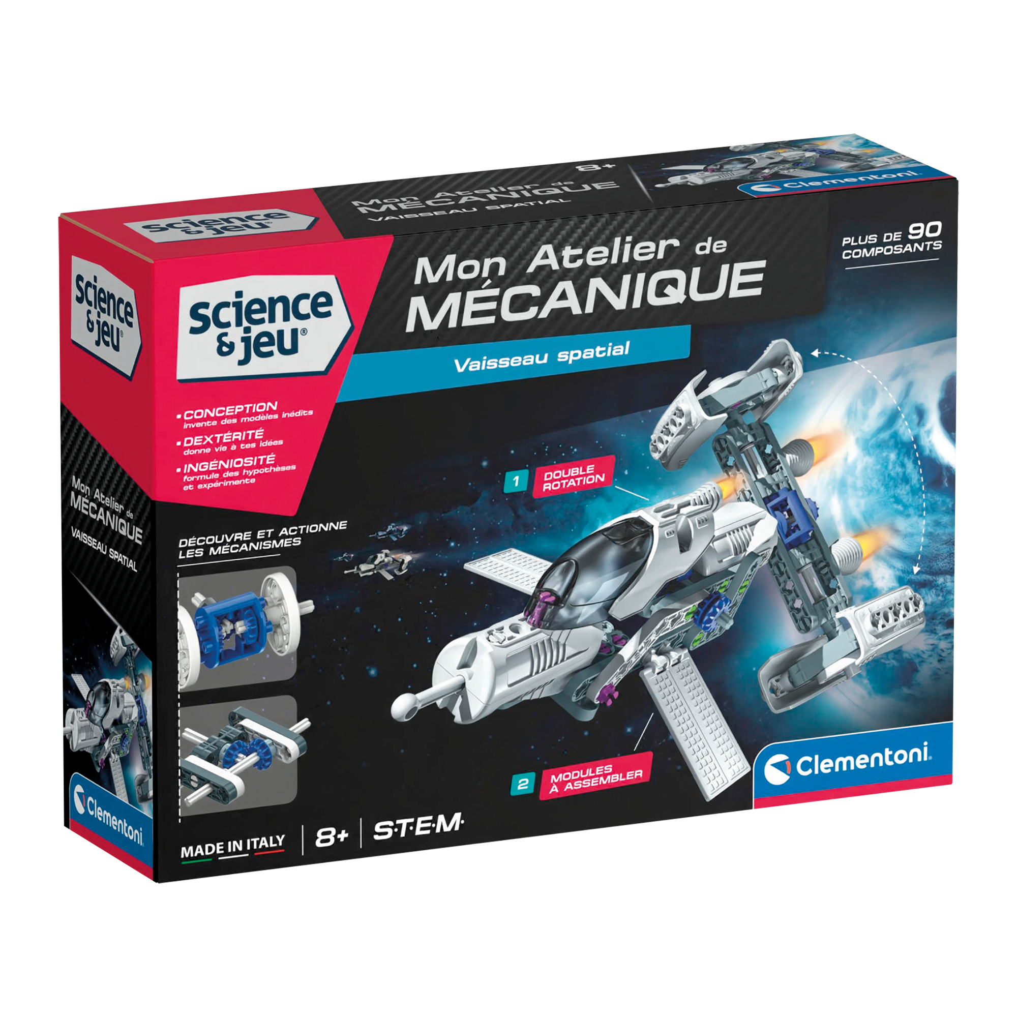 SCIENCE & JEU: ATELIER MÉCANIQUE - EXPLORATEUR D'ÉTOILES CLEMENTONI