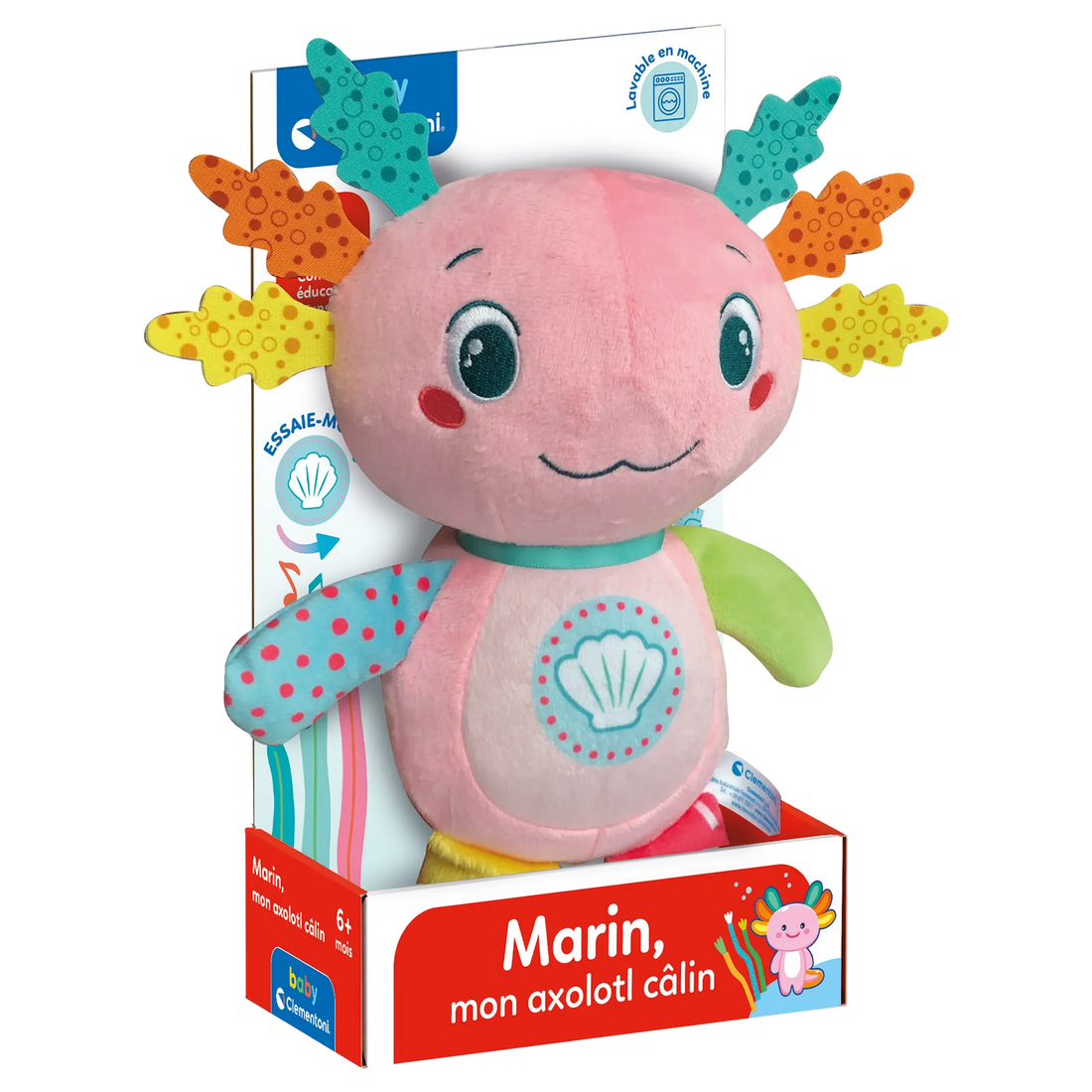 PELUCHE INTERACTIVE - AXOLOTL CLEMENTONI