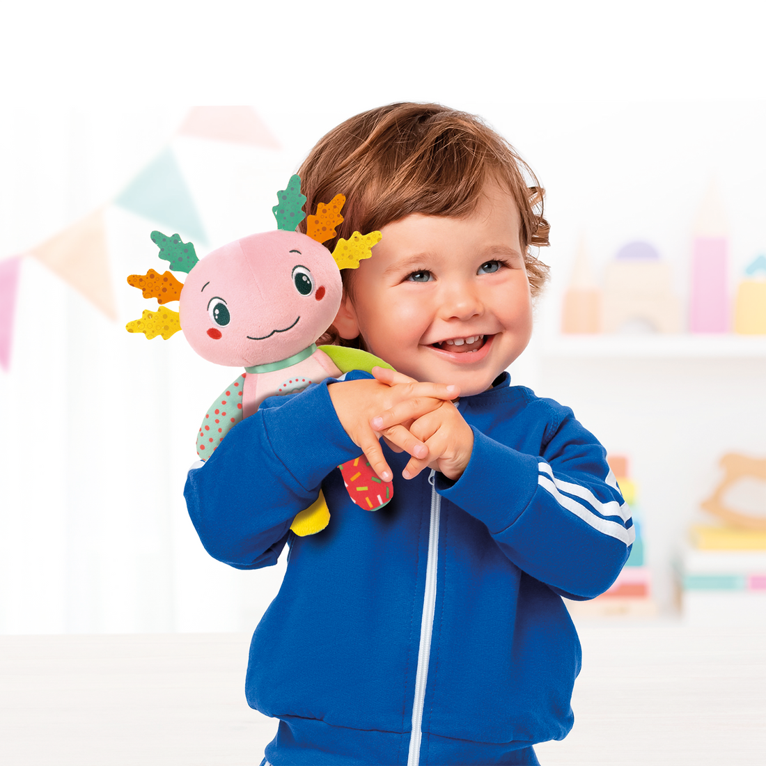 PELUCHE INTERACTIVE - AXOLOTL CLEMENTONI