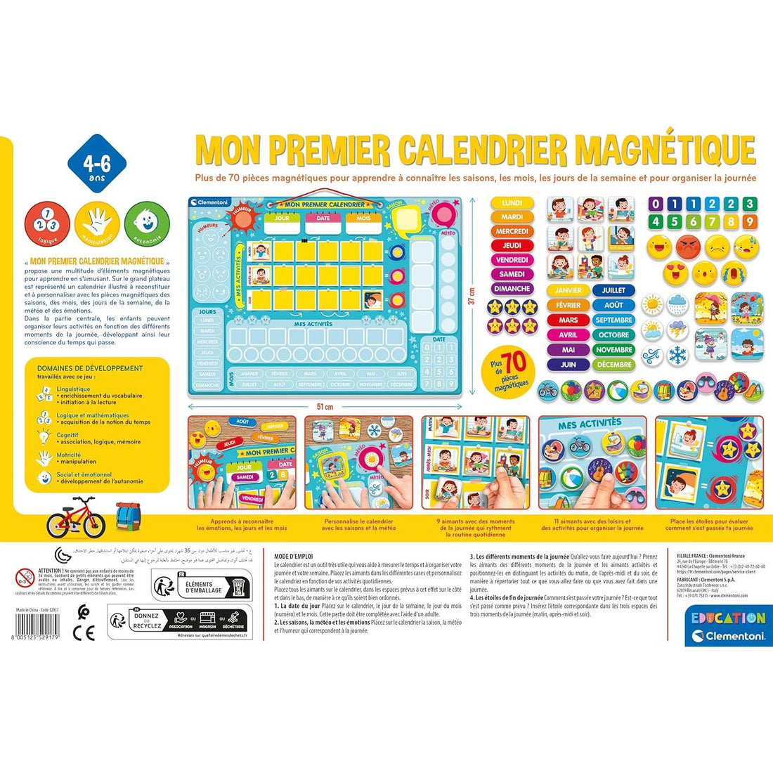 MAGNETIC PUZZLE - CALENDAR