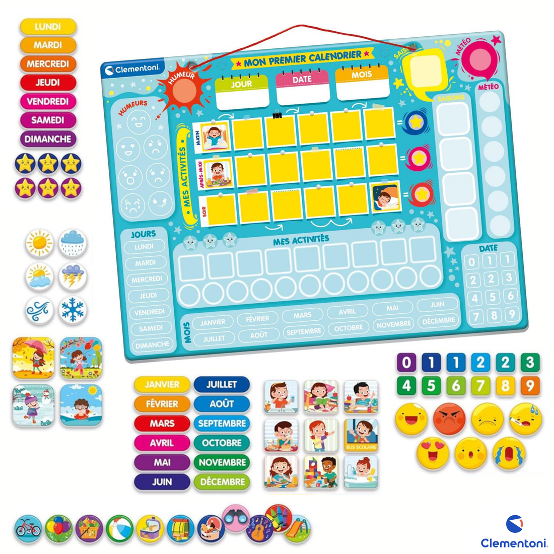 MAGNETIC PUZZLE - CALENDAR