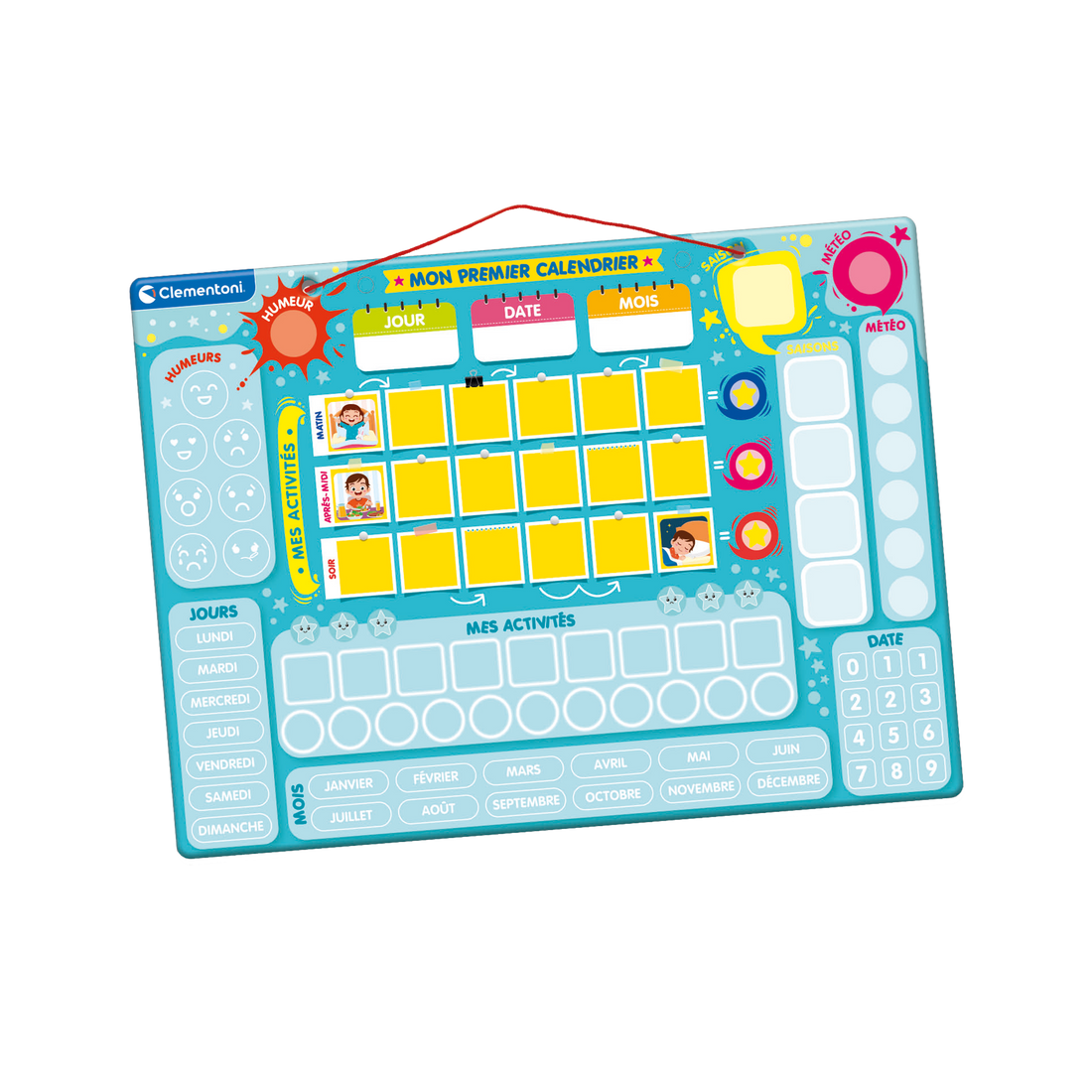 PUZZLE MAGNÉTIQUE - CALENDRIER CLEMENTONI