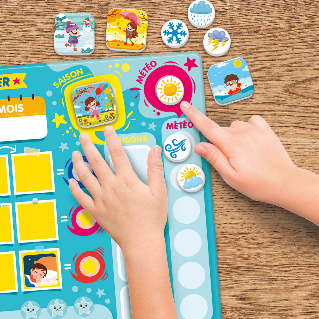PUZZLE MAGNÉTIQUE - CALENDRIER CLEMENTONI
