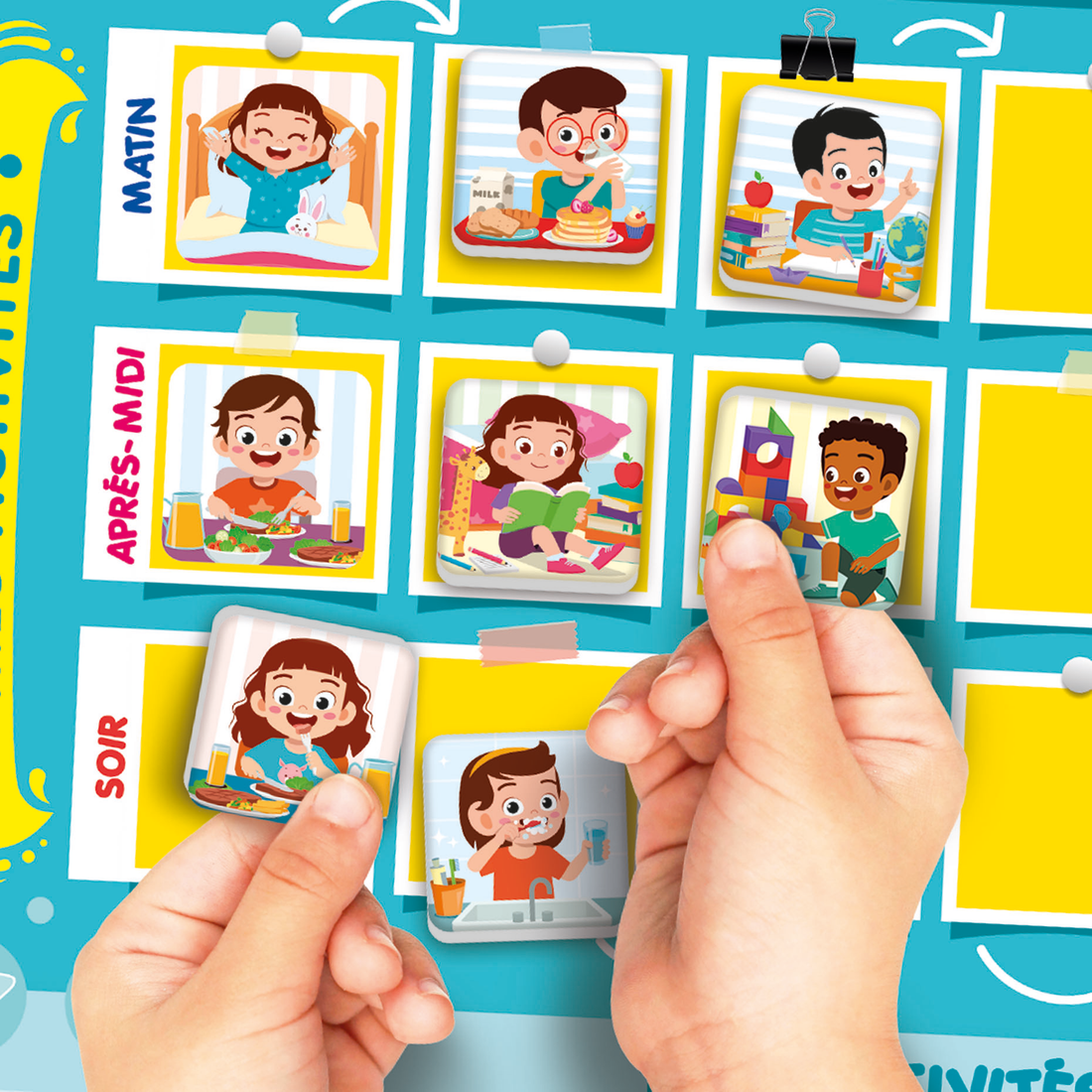 PUZZLE MAGNÉTIQUE - CALENDRIER CLEMENTONI