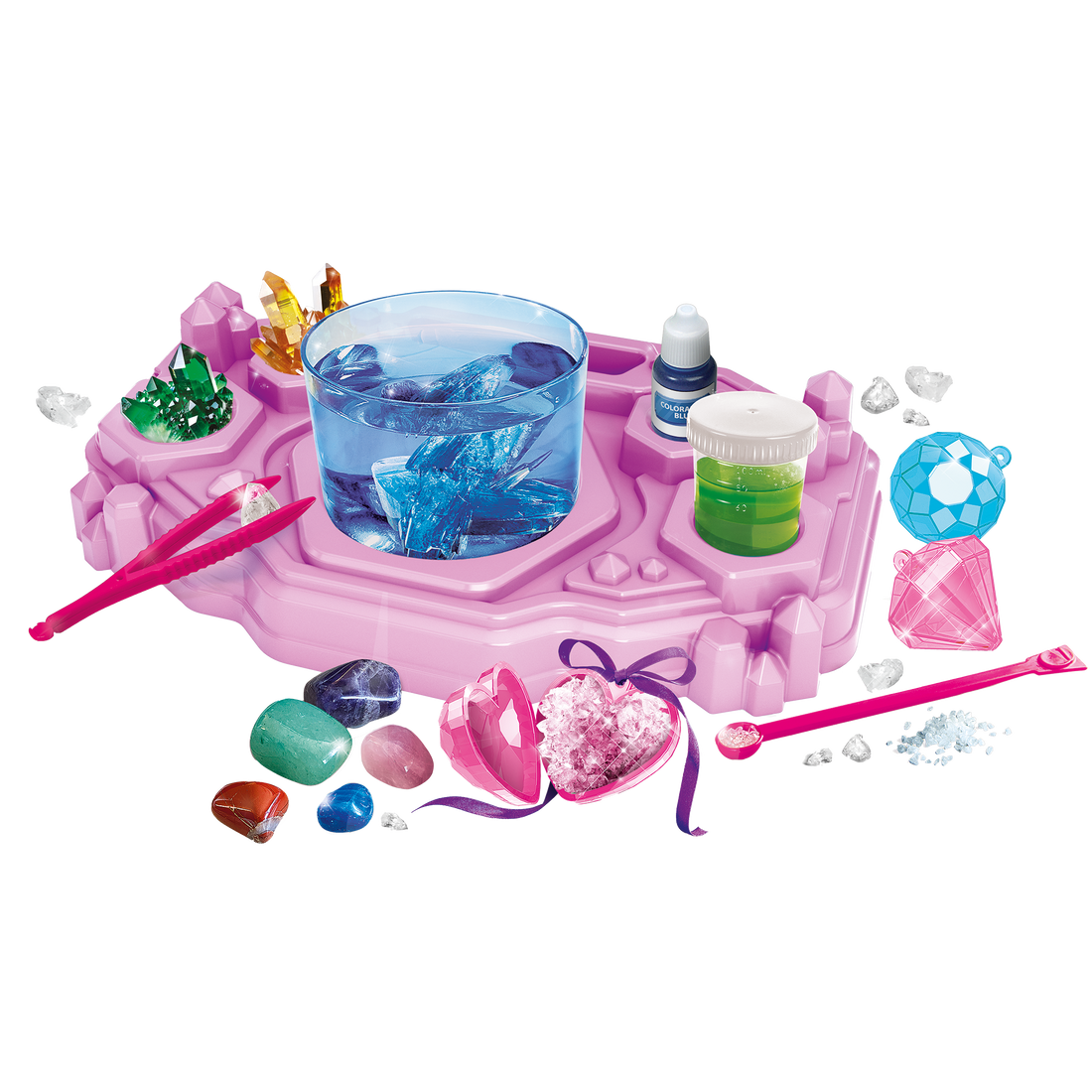 SCIENCE & JEU: LAB BIJOUX EN CRYSTAL CLEMENTONI