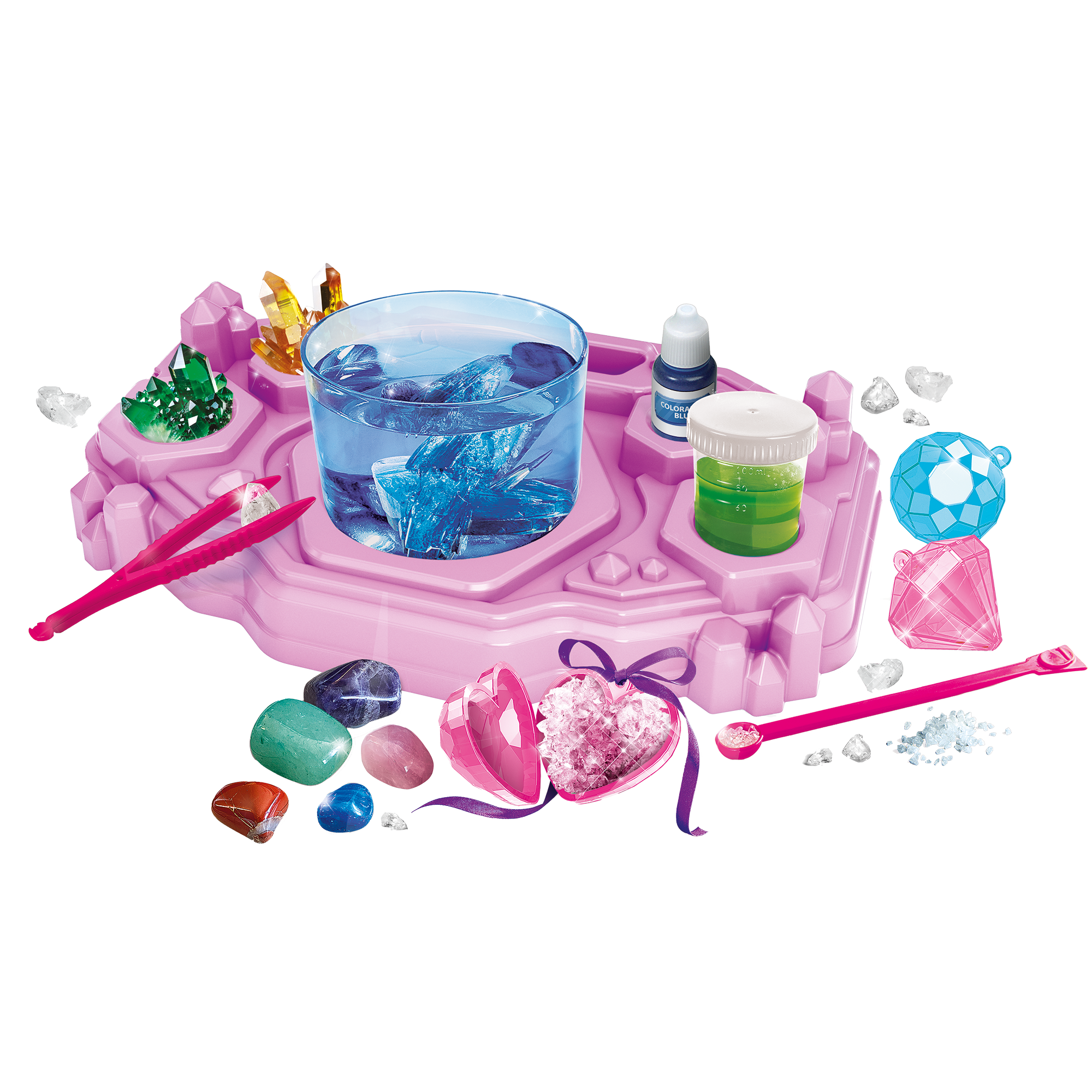 SCIENCE & JEU: LAB BIJOUX EN CRYSTAL CLEMENTONI
