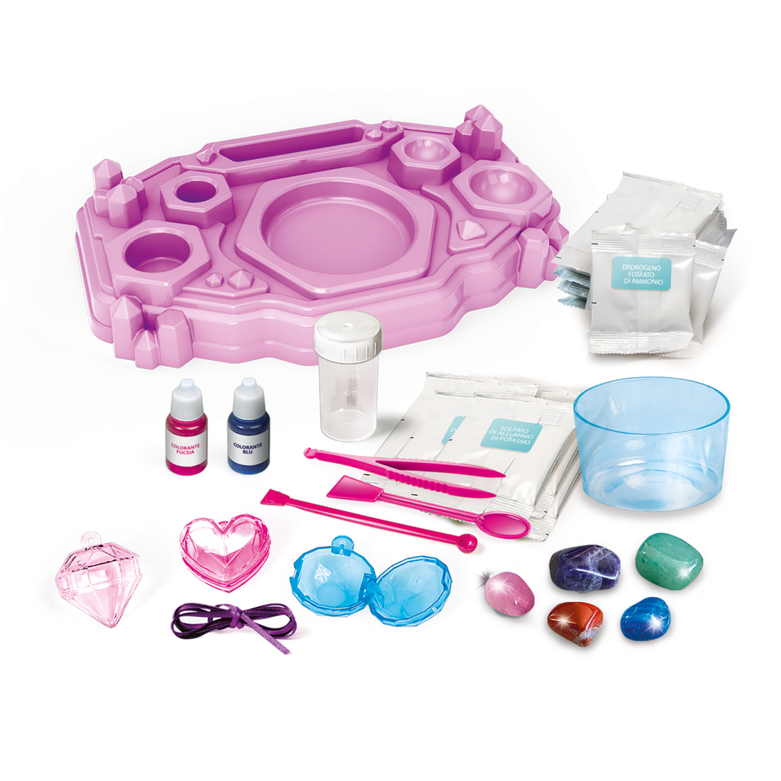 SCIENCE & JEU: LAB BIJOUX EN CRYSTAL CLEMENTONI