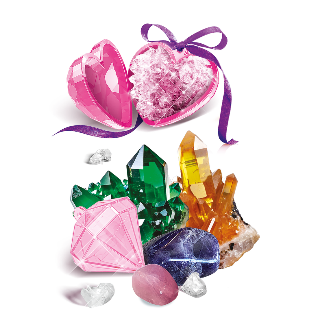 SCIENCE & JEU: LAB BIJOUX EN CRYSTAL CLEMENTONI