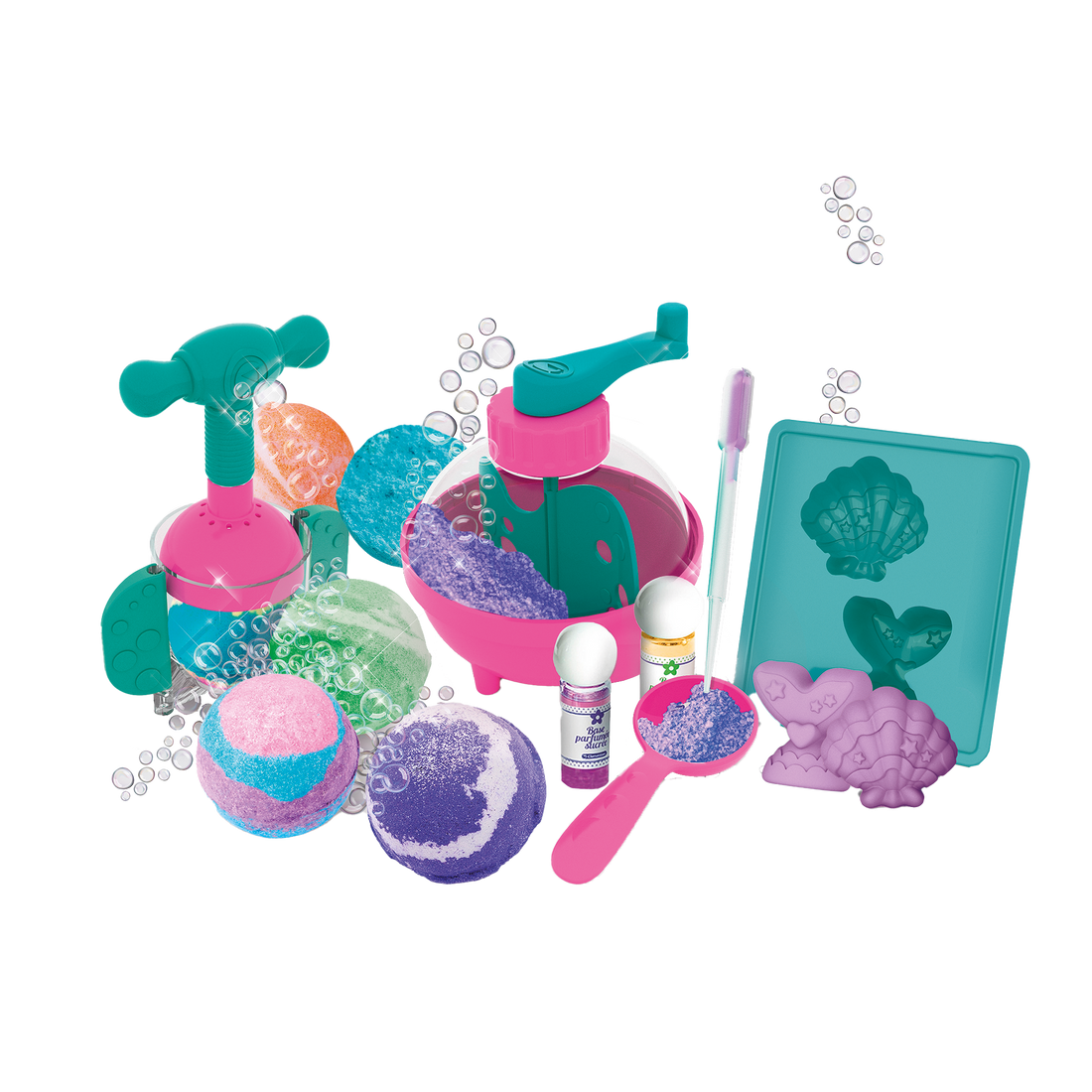 SCIENCE & JEU: LAB SAVON ET BOMBES DE BAIN CLEMENTONI