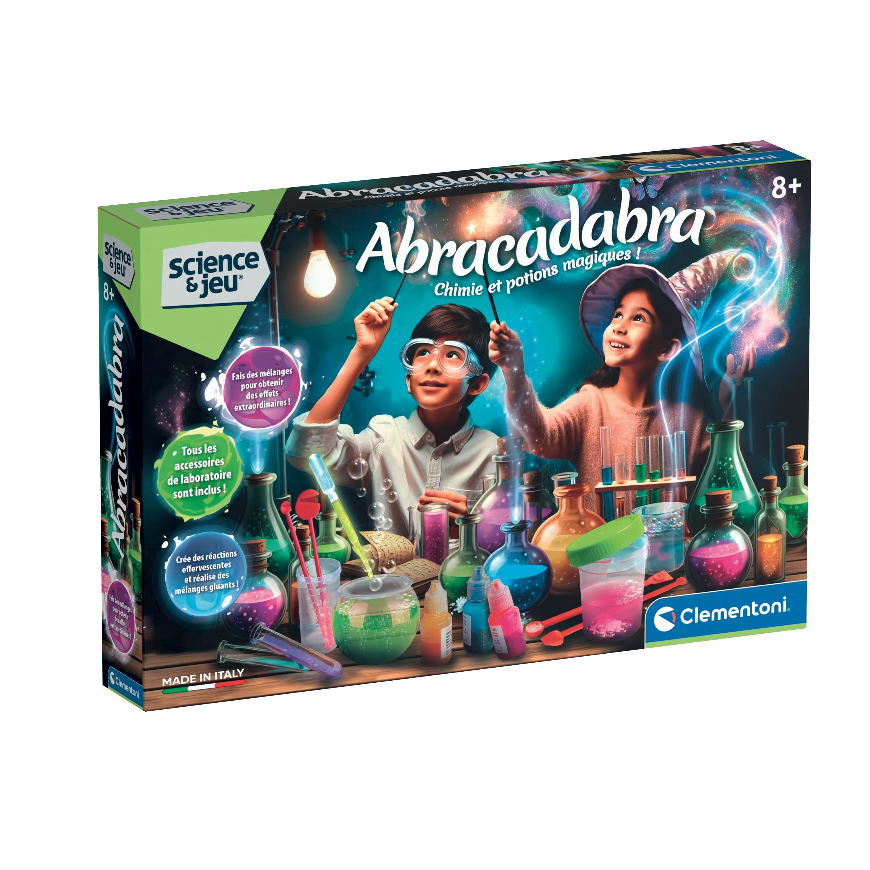 SCIENCE & JEU: CHIMIE ET POTIONS MAGIQUES CLEMENTONI