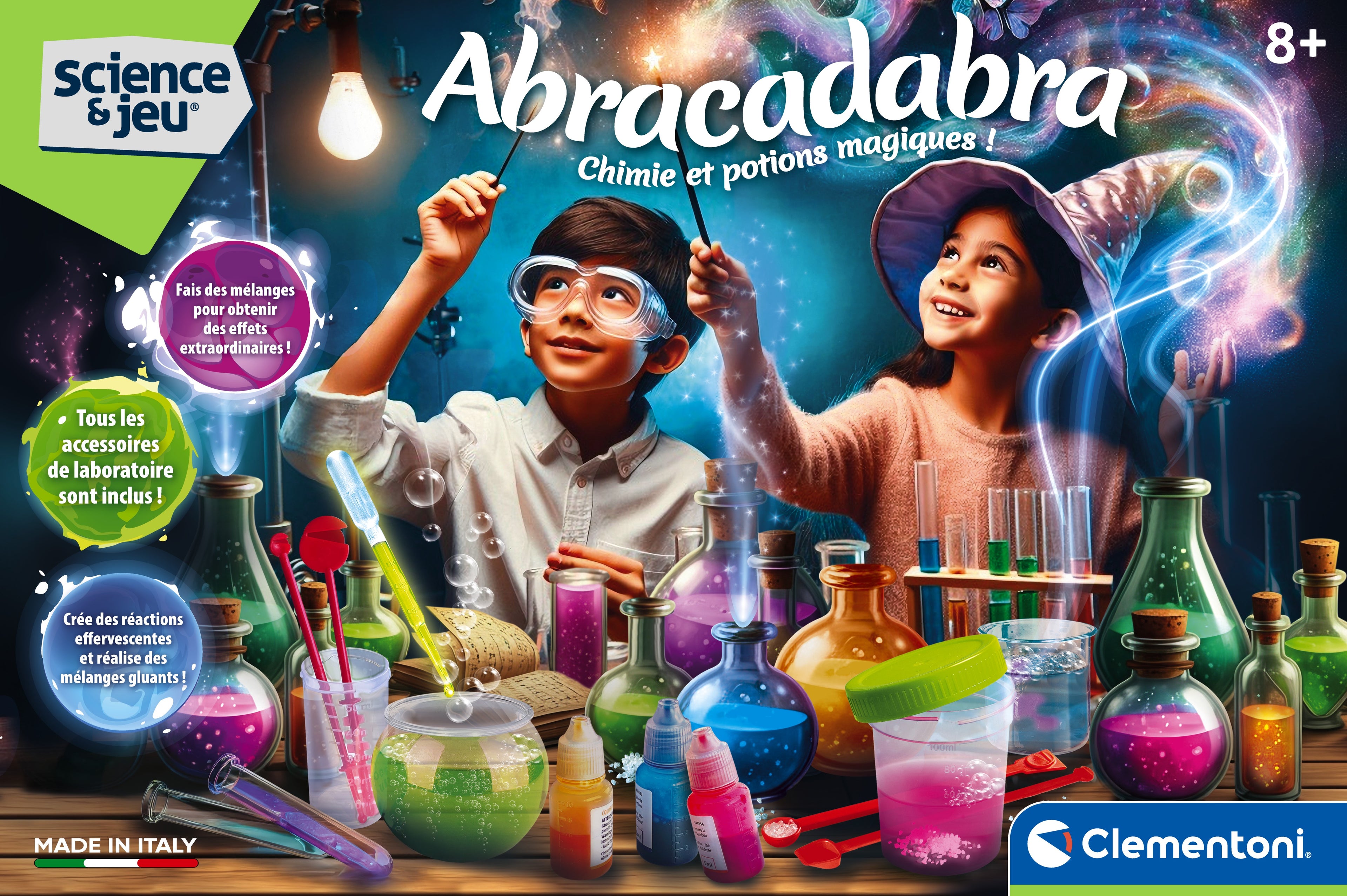 SCIENCE & JEU: CHIMIE ET POTIONS MAGIQUES CLEMENTONI