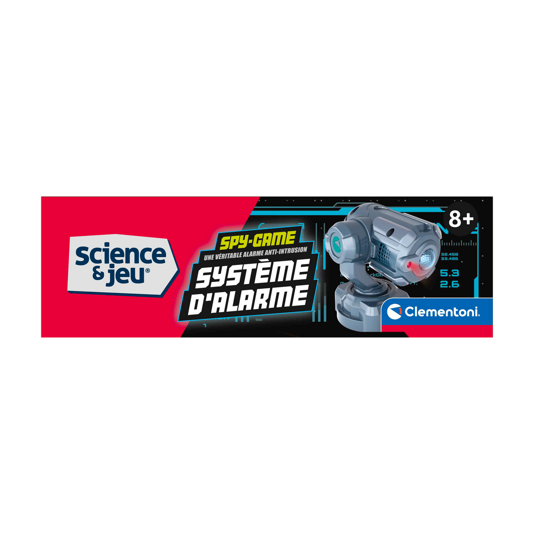 SPY GAME - SYSTÈME D'ALARME - CLEMENTONI