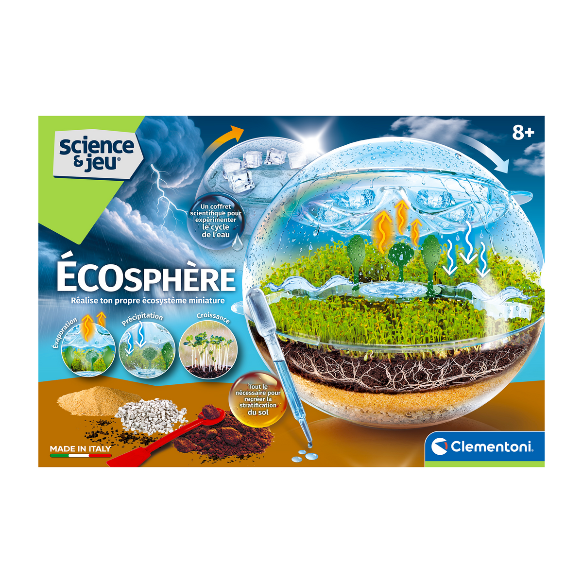 TERRARIUM ÉCOSPHÈRE - CLEMENTONI