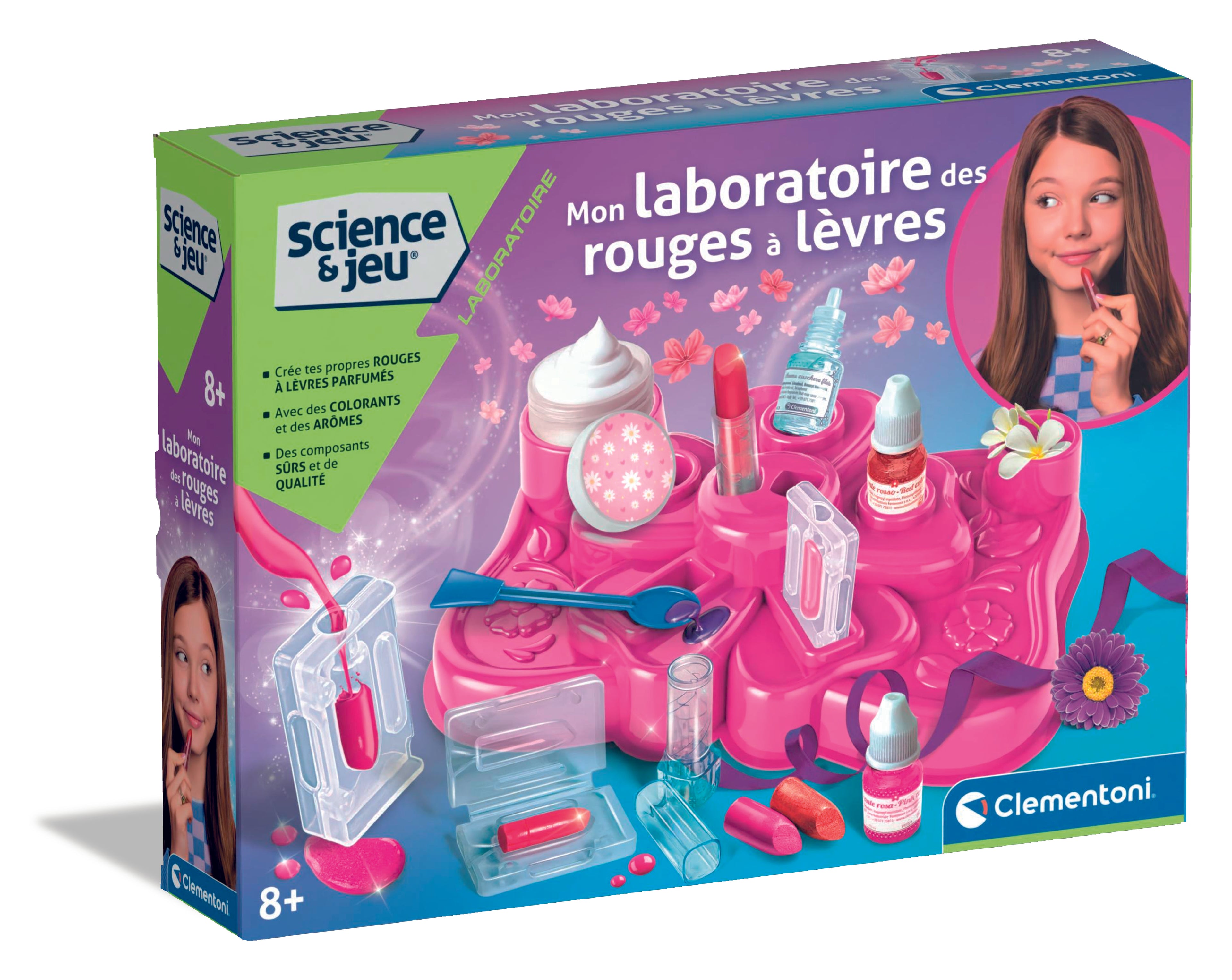 SCIENCE & JEU: LABORATOIRE DE ROUGES À LÈVRES CLEMENTONI