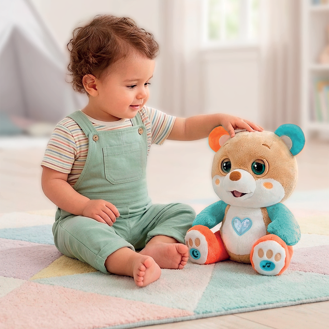 DOUCE PELUCHE D'AMBIANCE RELAXANTE - CLEMENTONI