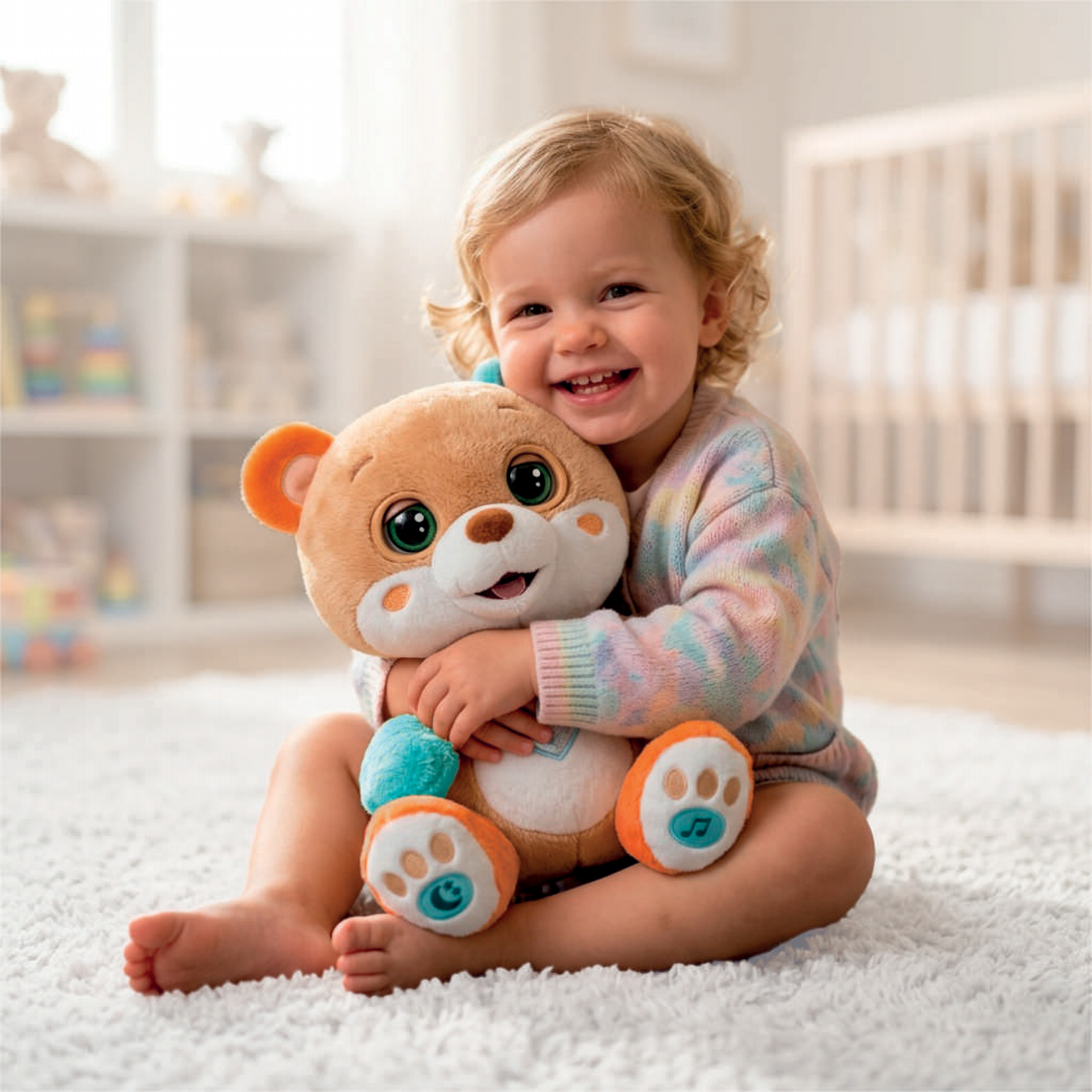 DOUCE PELUCHE D'AMBIANCE RELAXANTE - CLEMENTONI